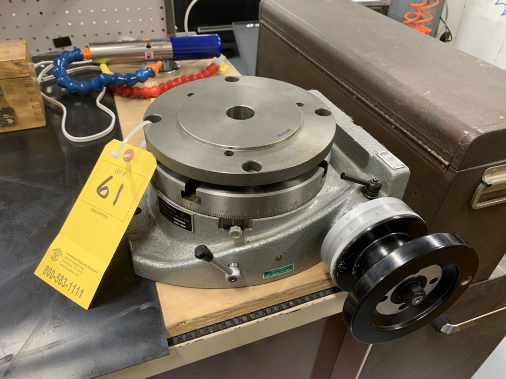 PHASE II HORIZONTAL/ VERTICAL 8" ROTARY TABLE