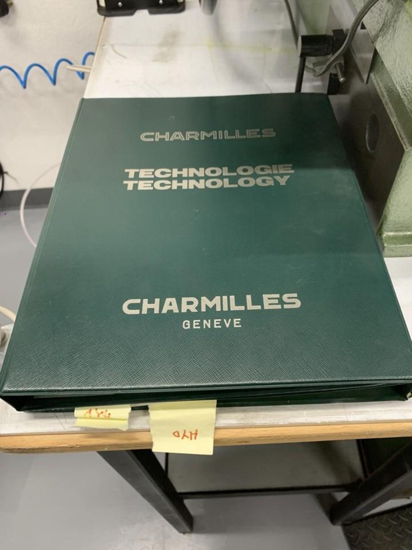 CHARMILLES D10 EDM MACHINE, 9" X 14" TABLE, 4" X 7" MAGNETIC CHUCK, MITUTOYO DRO, ASSORT TOOLING - Image 9 of 9