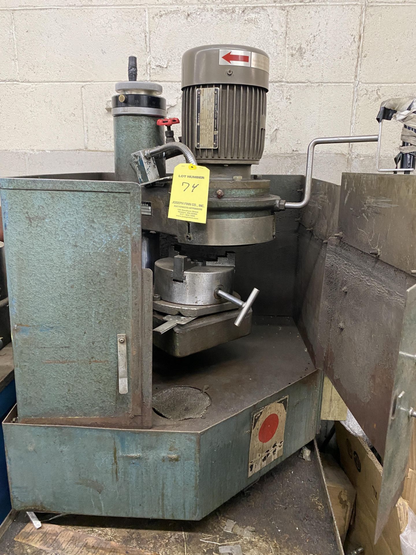 (1) Amada TEG-160 Grinder, S/N HE2099