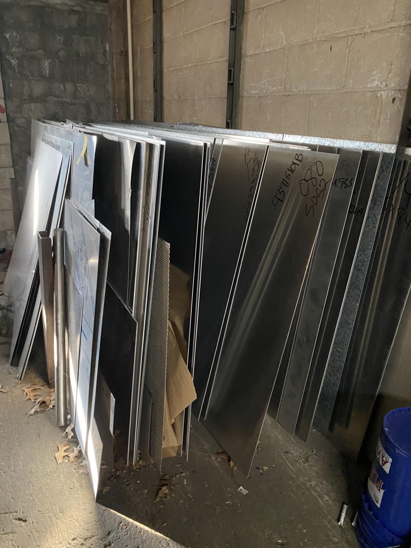 LOT Asst. Stainless Steel and Aluminum Sheet Stock on (5) - Image 2 of 11