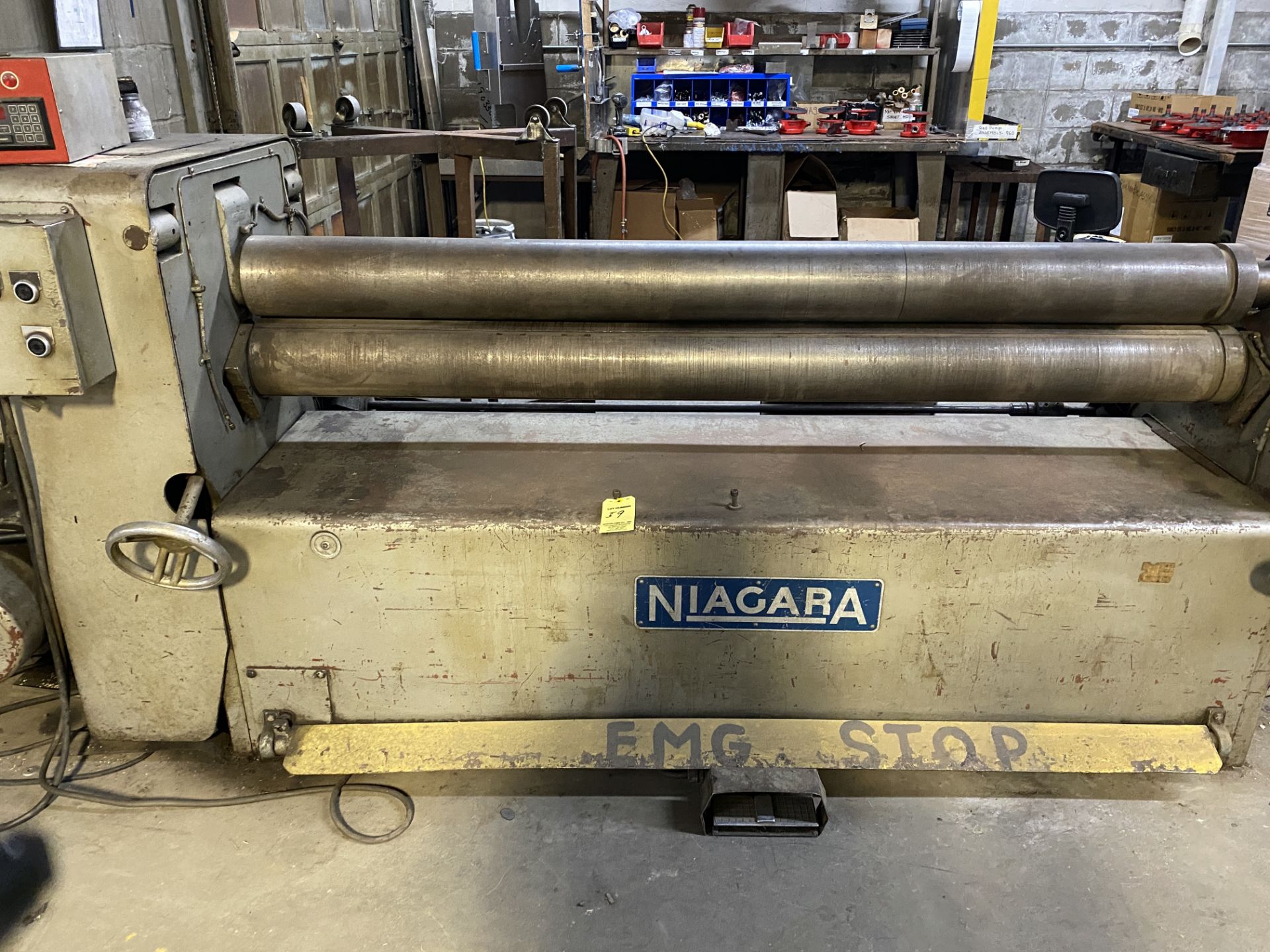 (1) Niagara 6? X 3/16? Power Bending Rolls, Model 6-72, S/N 58899