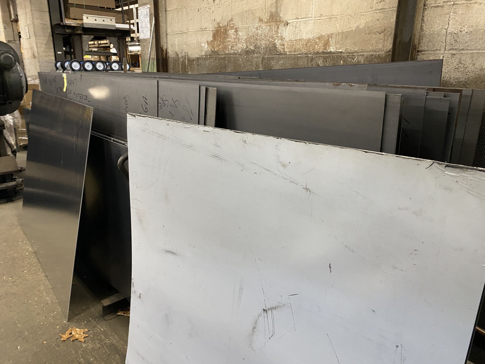 LOT Asst. Stainless Steel and Aluminum Sheet Stock on (5) - Image 4 of 11