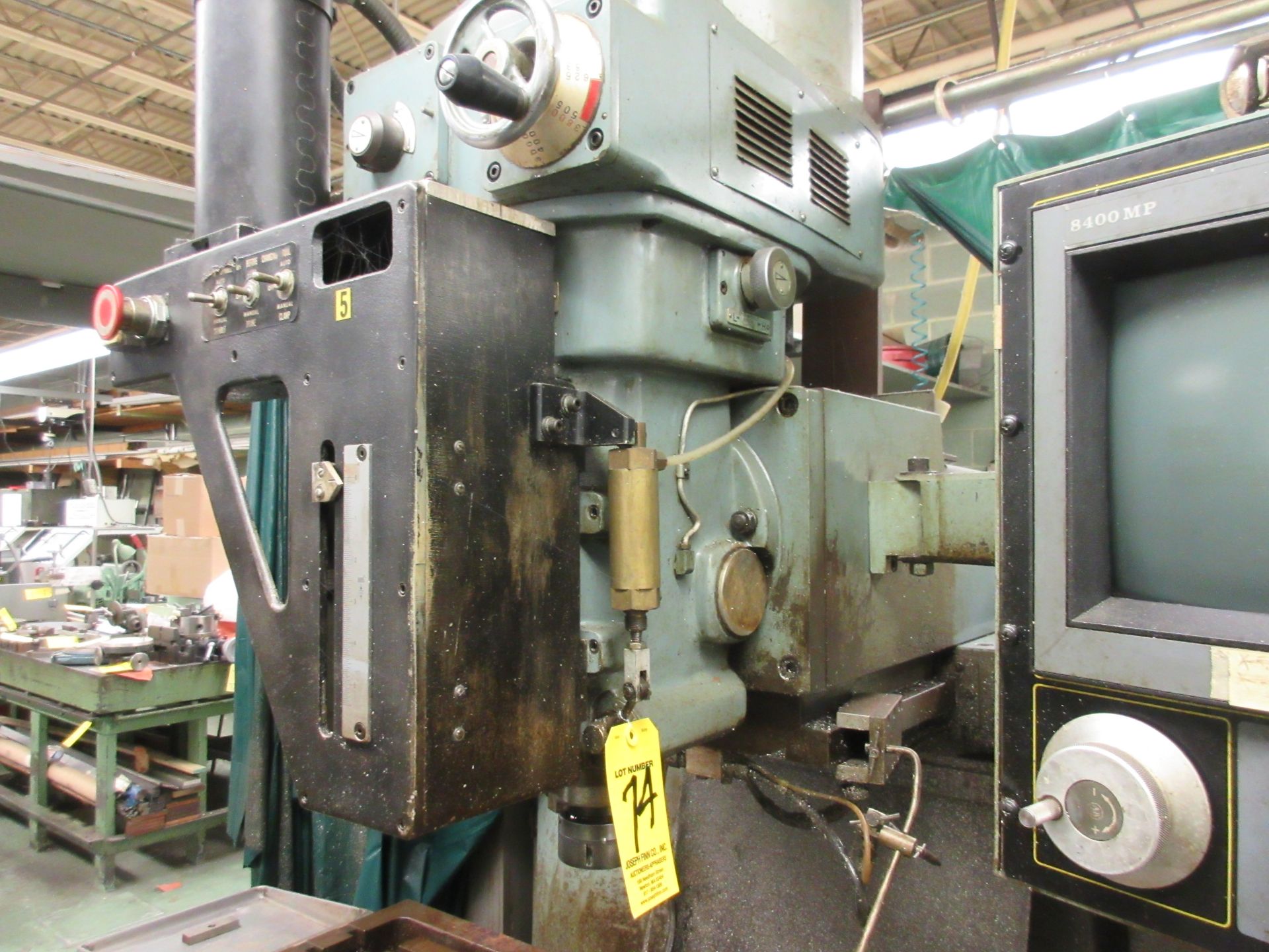 (1) Milling Machine, 13" x 51" Bed, Allen Bradley Control - Image 4 of 11