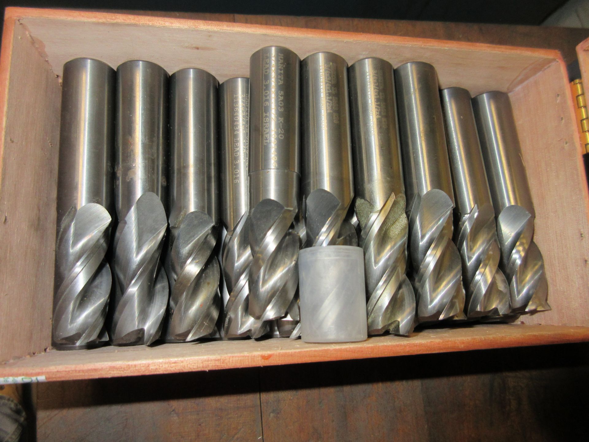 LOT Asst. Hanita Carbide Long Flat Drills in 1 - Image 3 of 3
