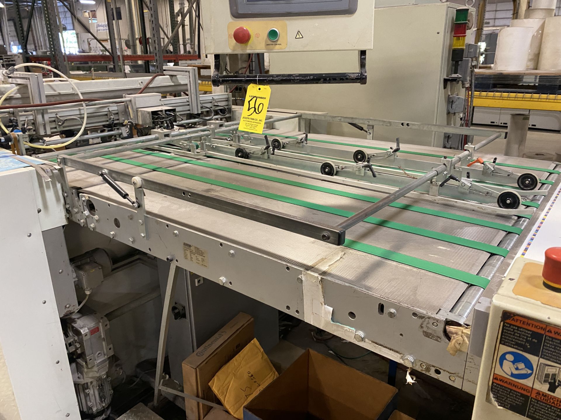 2007 GBC 8556 High Speed Laminating Line With Gremser Feeder And Delivery Stacker , S/N 8500#007 - Image 11 of 14