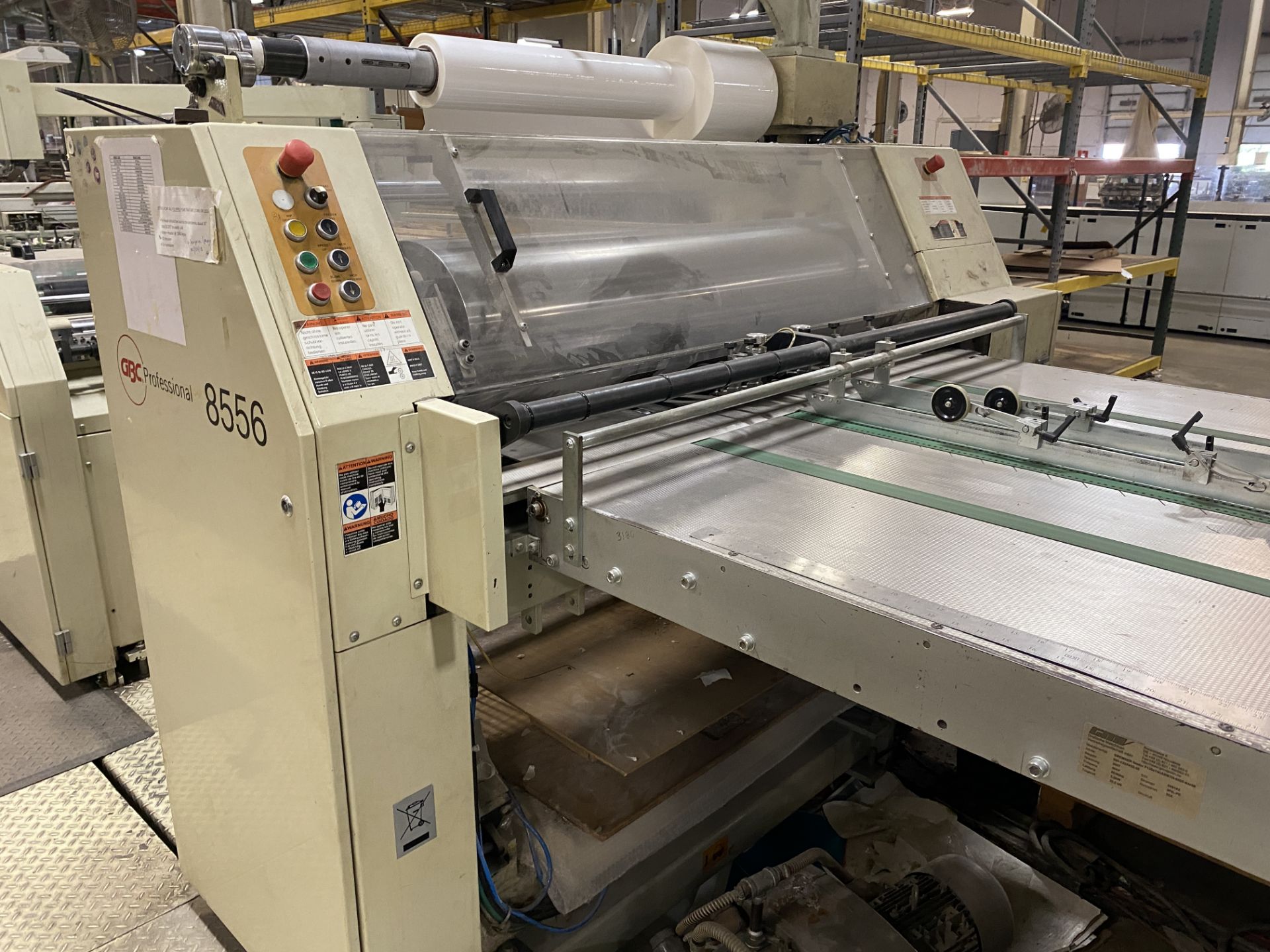 2007 GBC 8556 High Speed Laminating Line With Gremser Feeder And Delivery Stacker , S/N 8500#007 - Image 6 of 14