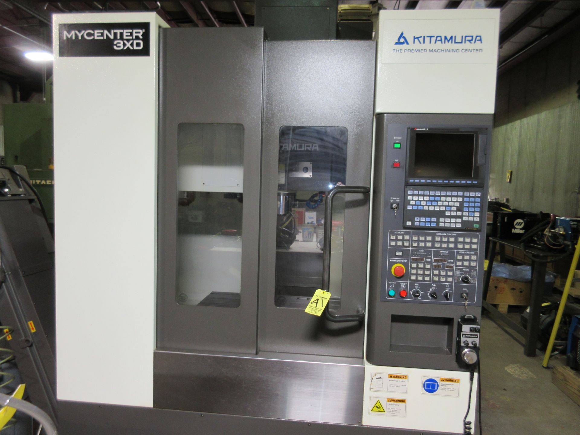 2015 Kitamura Mycenter 3XD CNC Vertical Machining Center s/n 37078, Chip Removal, 19.7” x 33.9” - Image 2 of 12