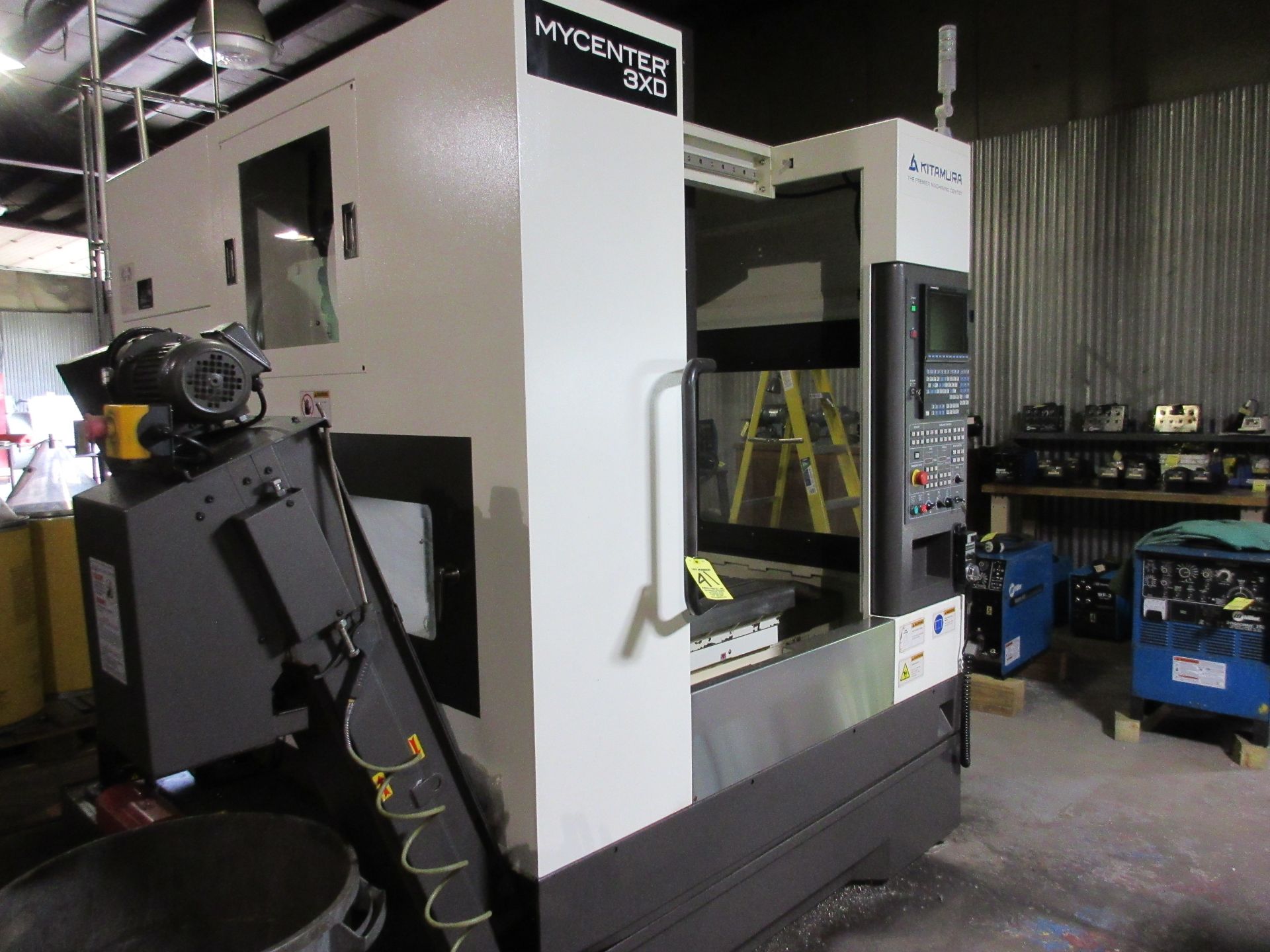 2015 Kitamura Mycenter 3XD CNC Vertical Machining Center s/n 37078, Chip Removal, 19.7” x 33.9” - Image 10 of 12