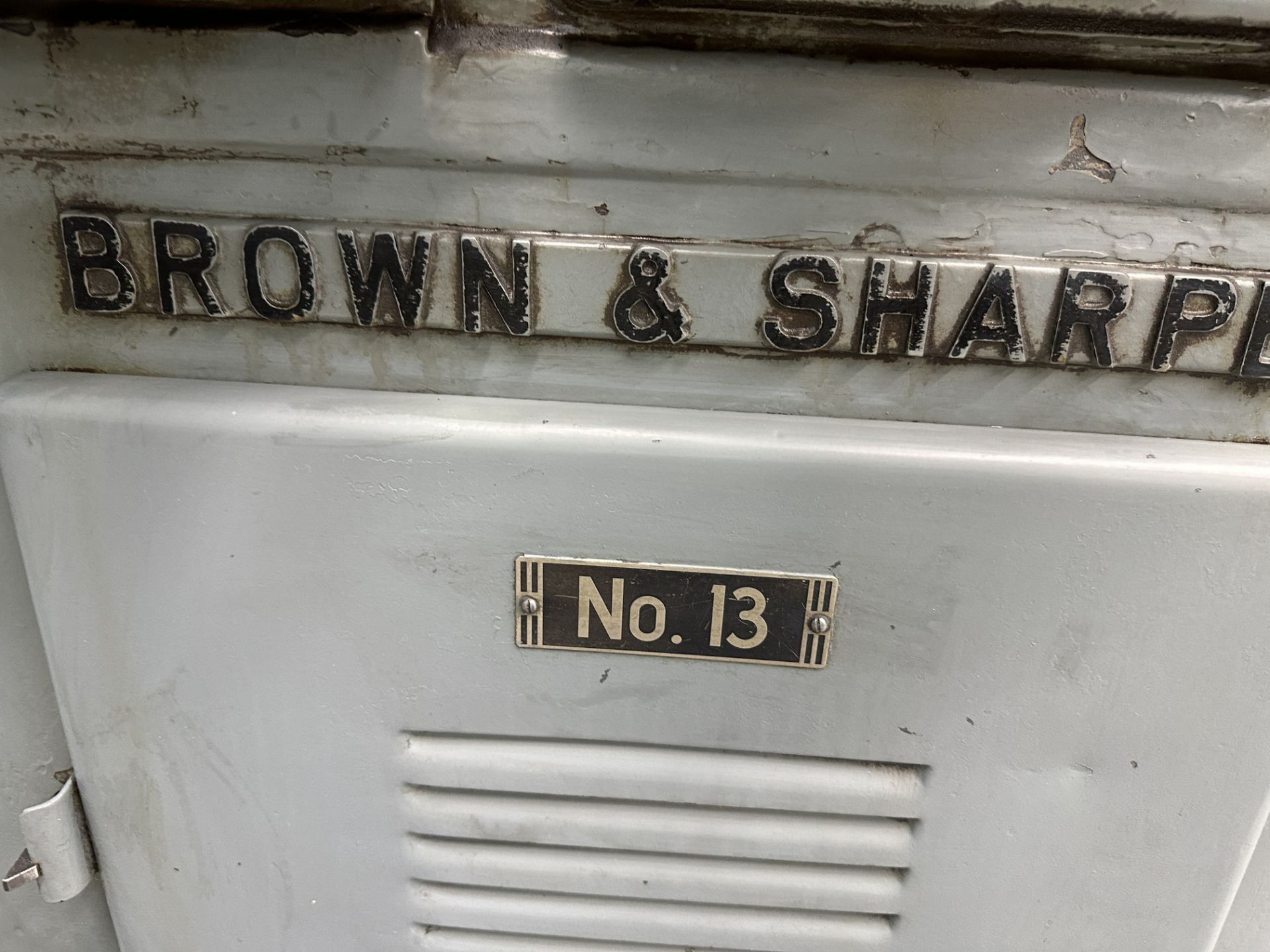 Brown & Sharpe No. 13 Universal Grinder - Image 4 of 5