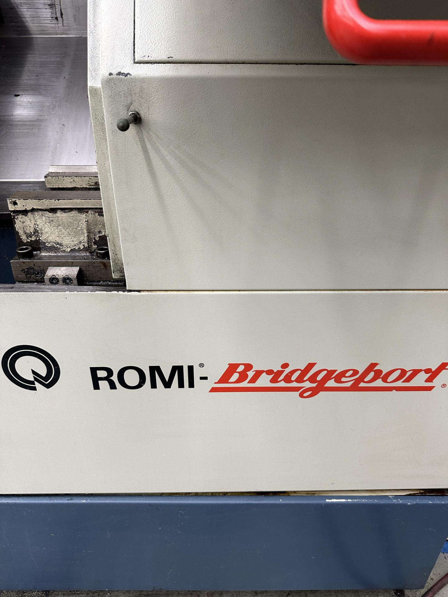 Romi Bridgeport Power Path CNC Lathe s/n 016-0021144-350, Bridgeport DX-32 CNC Control - Image 2 of 8