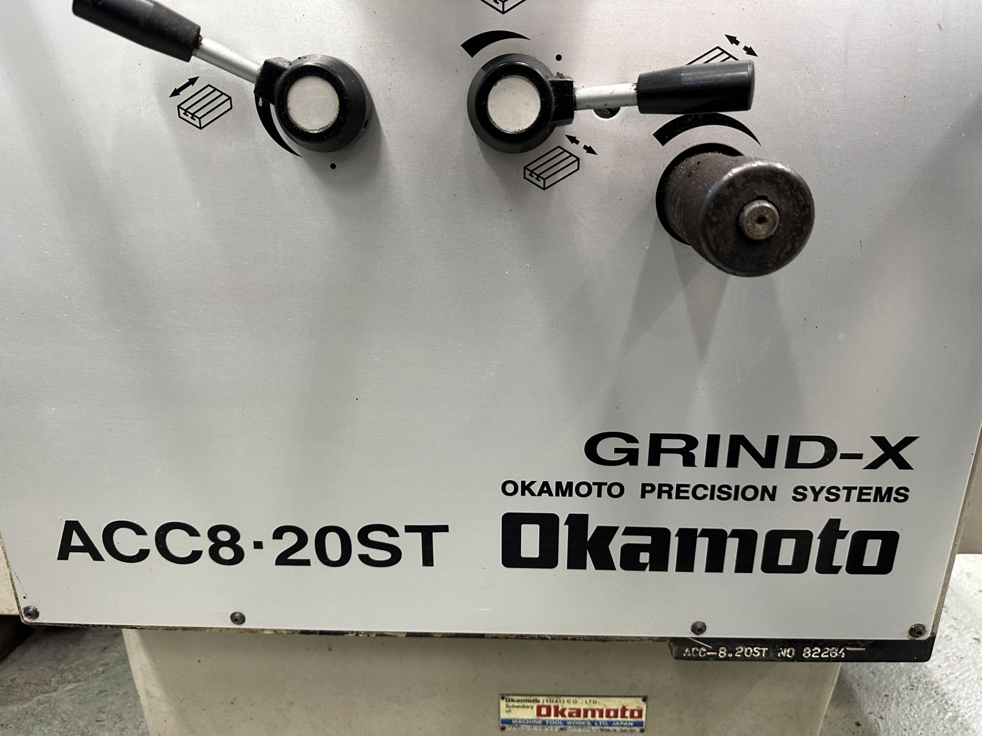 Okamoto Grind X ACC8-20ST Surface Grinder s/n 82264, Sony Read Out - Image 6 of 7