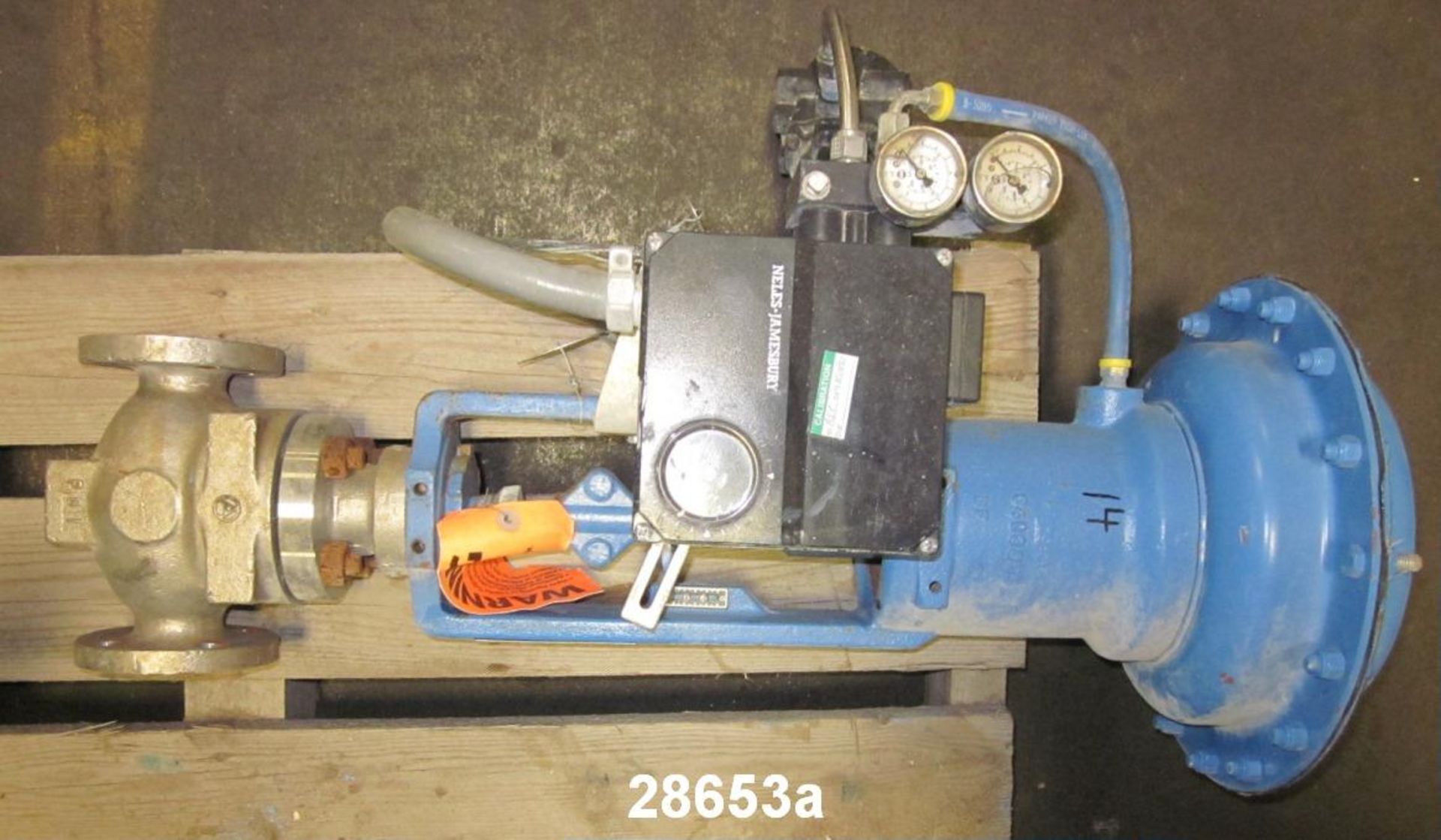 Neles Jamesbury G130FGE32CC2G 1" Steam Control Valve, 316 Stainless Steel Body, Cwp 275 Psi At 100f,