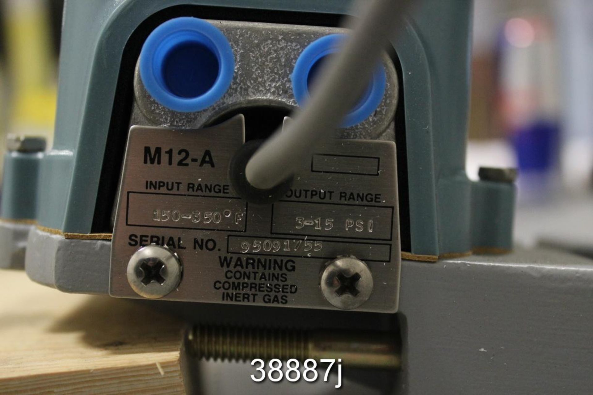 Foxboro 12A Temperature Transmitter, Model 12a, Input Range 150-350 Fahrenheit, Output Range 3-15 - Image 10 of 10
