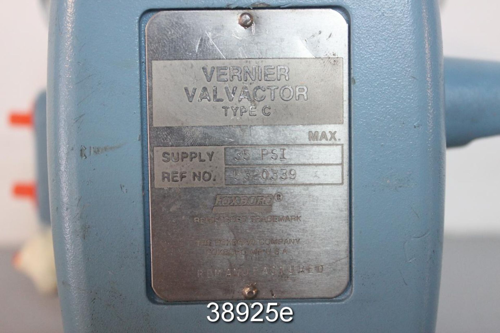 Foxboro C/B0129FR Type C Vernier Valvactor Positioner, Model C/b0129fr, Three Gauges, Two Range 0-30 - Image 5 of 5