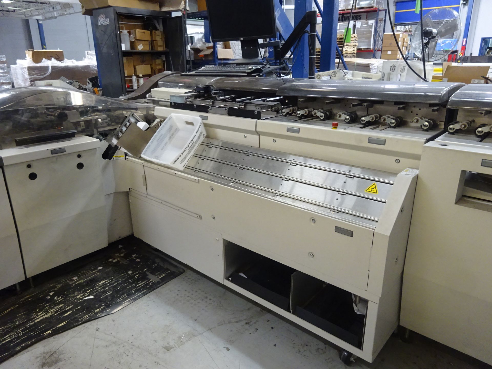 Pitney Bowes Mailstream Direct 6 Station Envelope Inserter With (2) Flat Pile Vacuum Feeders, (4) - Image 5 of 9