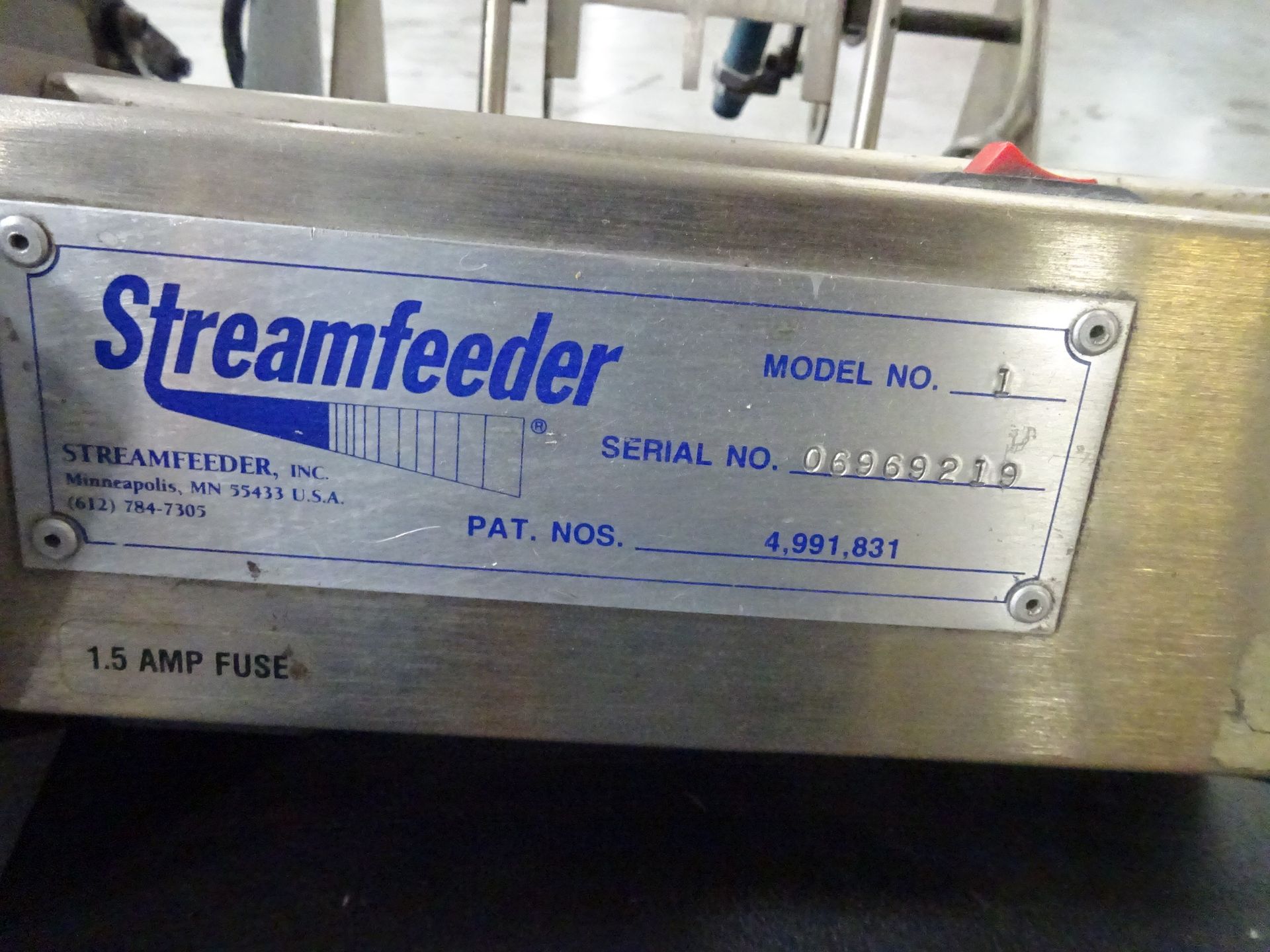 (3) Stand Alone Streanfeeder Product Feeders Including Reliant 1500, Md. 1 And Thiele Streamfeeder - Image 4 of 5