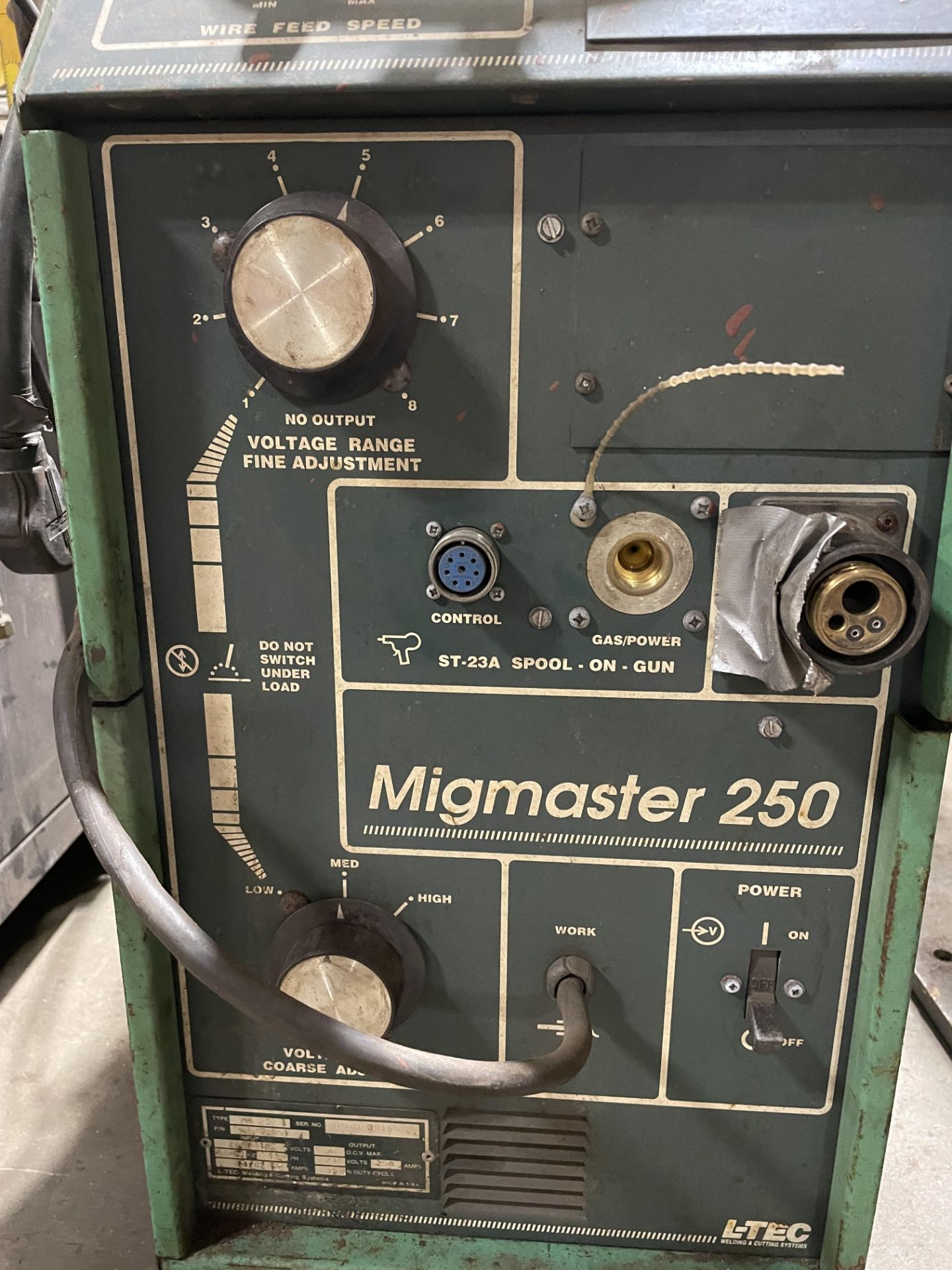 (1) Migmaster 250 Welder, Type MM250, Port. - Image 2 of 3