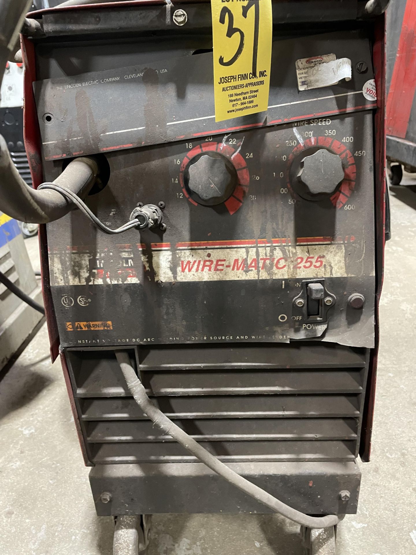 (1) Lincoln Wire-Matic 255 Welder, Port. - Image 2 of 4