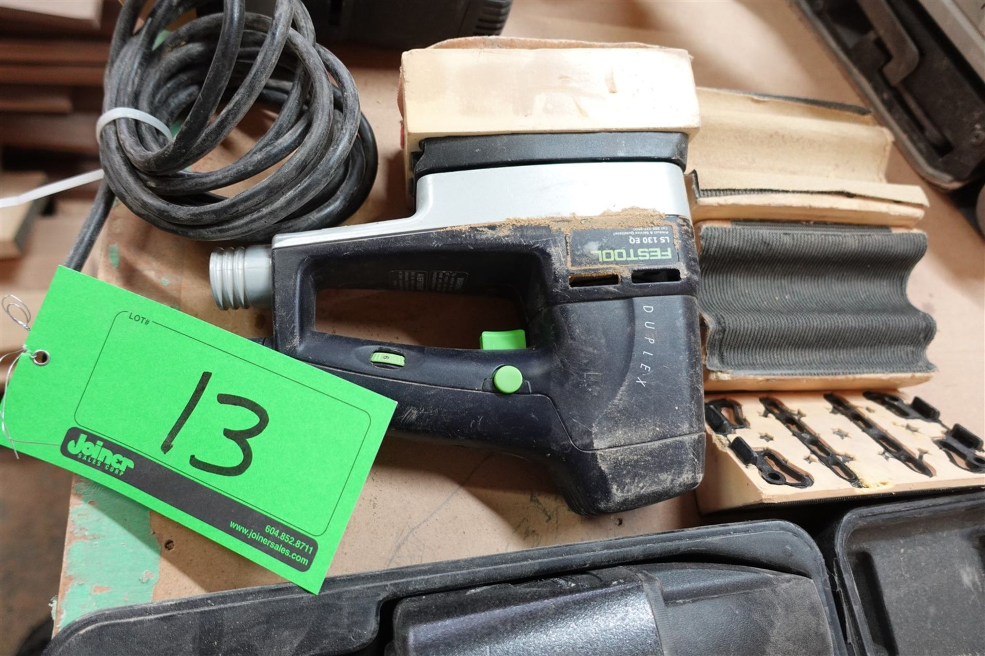 FESTOOL ELECTRIC SANDER LS 130EQ