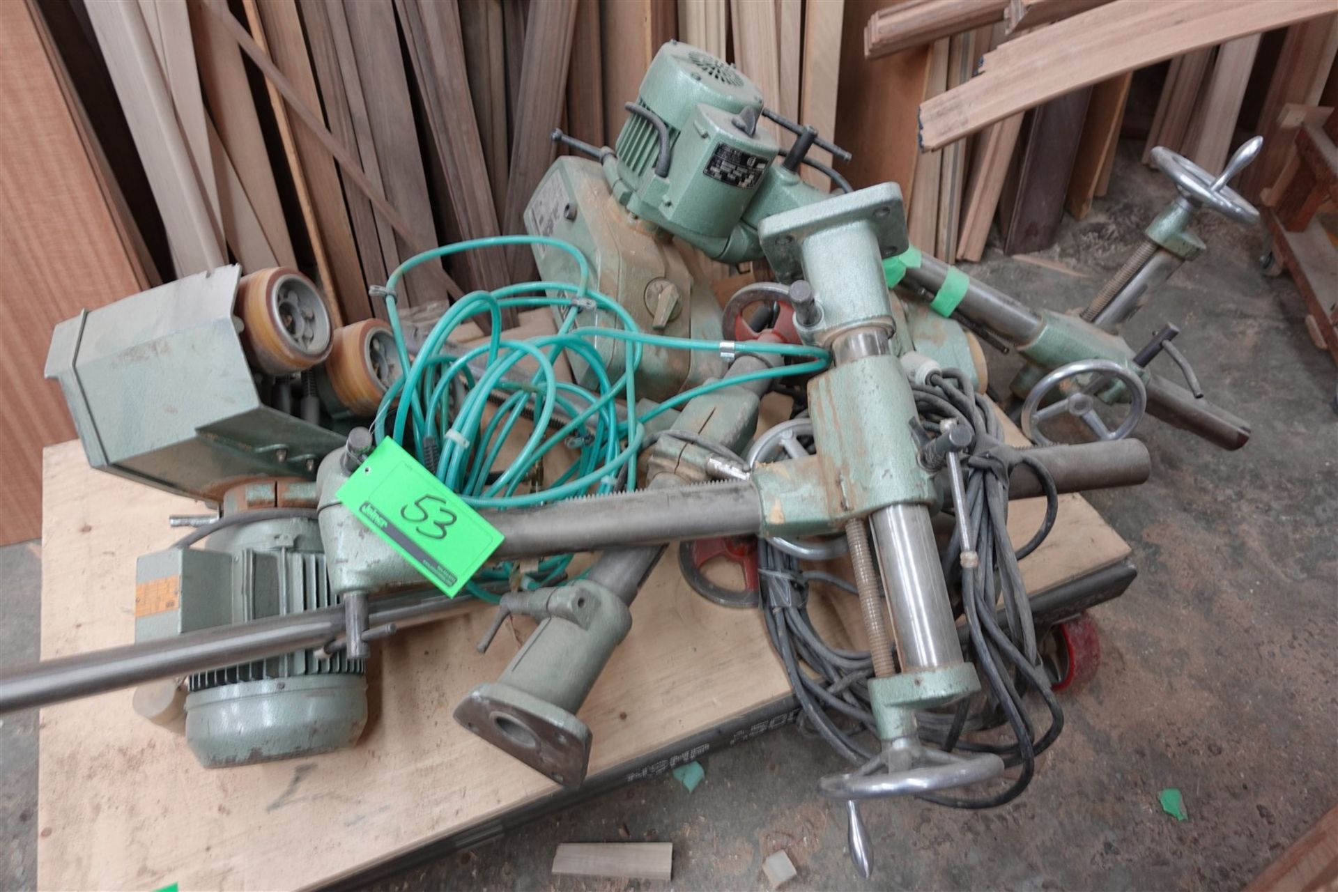 3 ASSORTED ROLL FEEDERS FOR PARTS