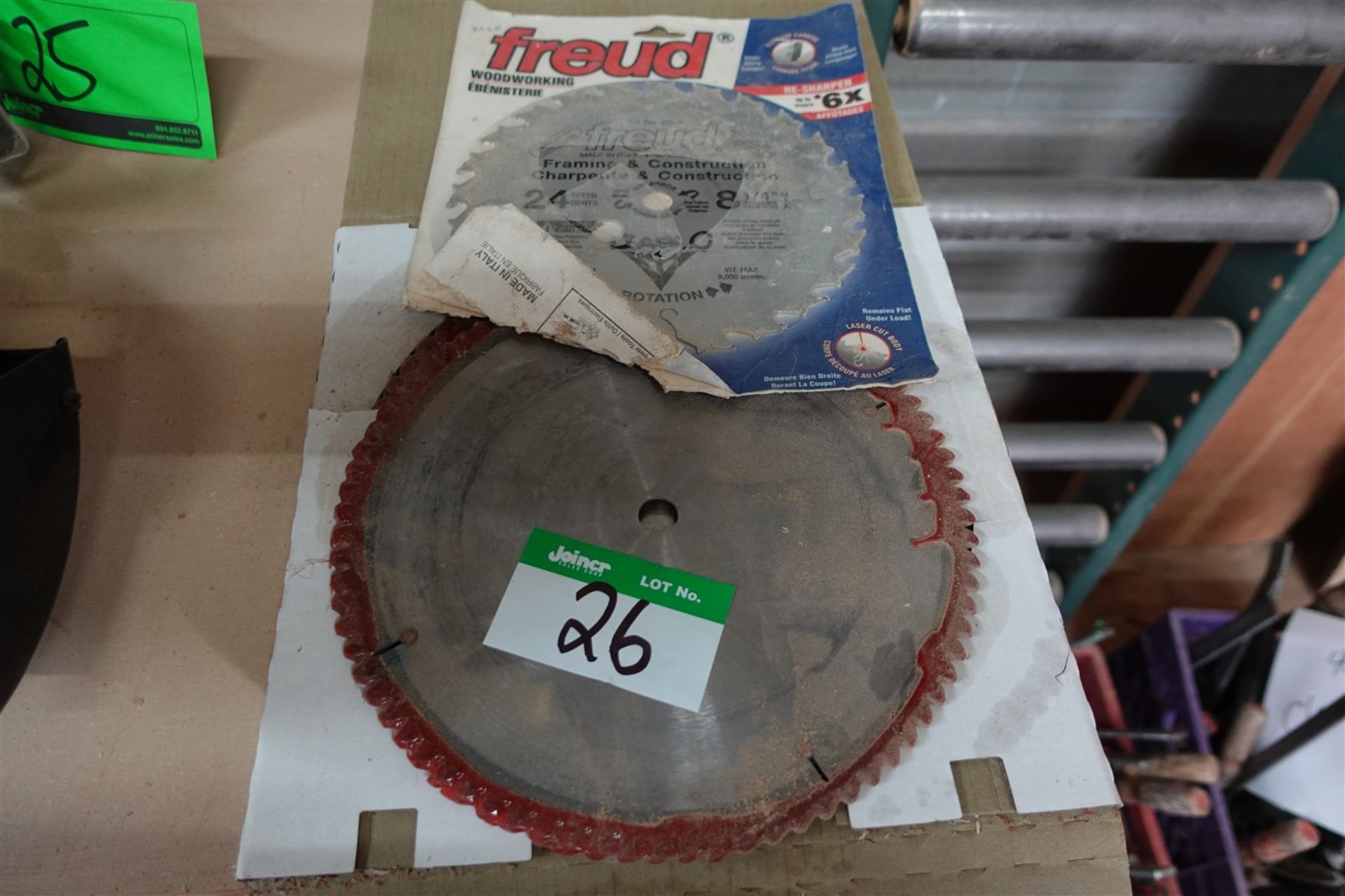 3 ASSORTED SAW BLADES