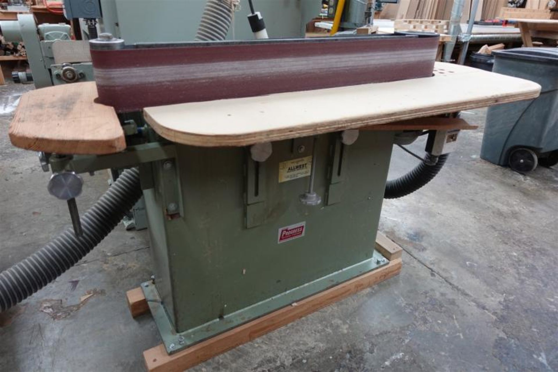 PROGRESS EDGE BELT SANDER, 4 FT. MODEL PLC-150, 2HP, 220/460V - Image 3 of 3