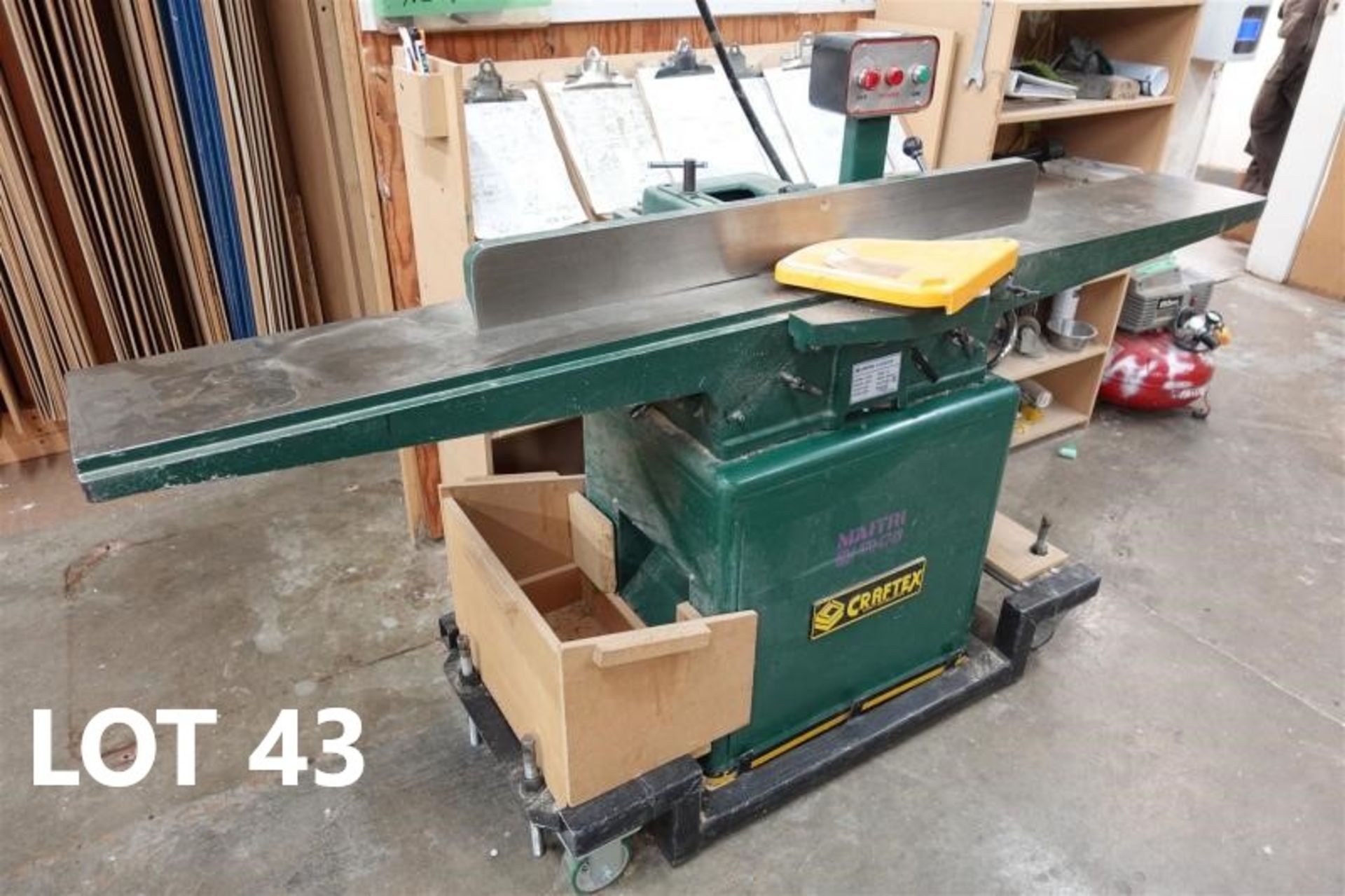 CRAFTEX 8 IN. JOINTER MODEL CT108, 1.5HP, 220V