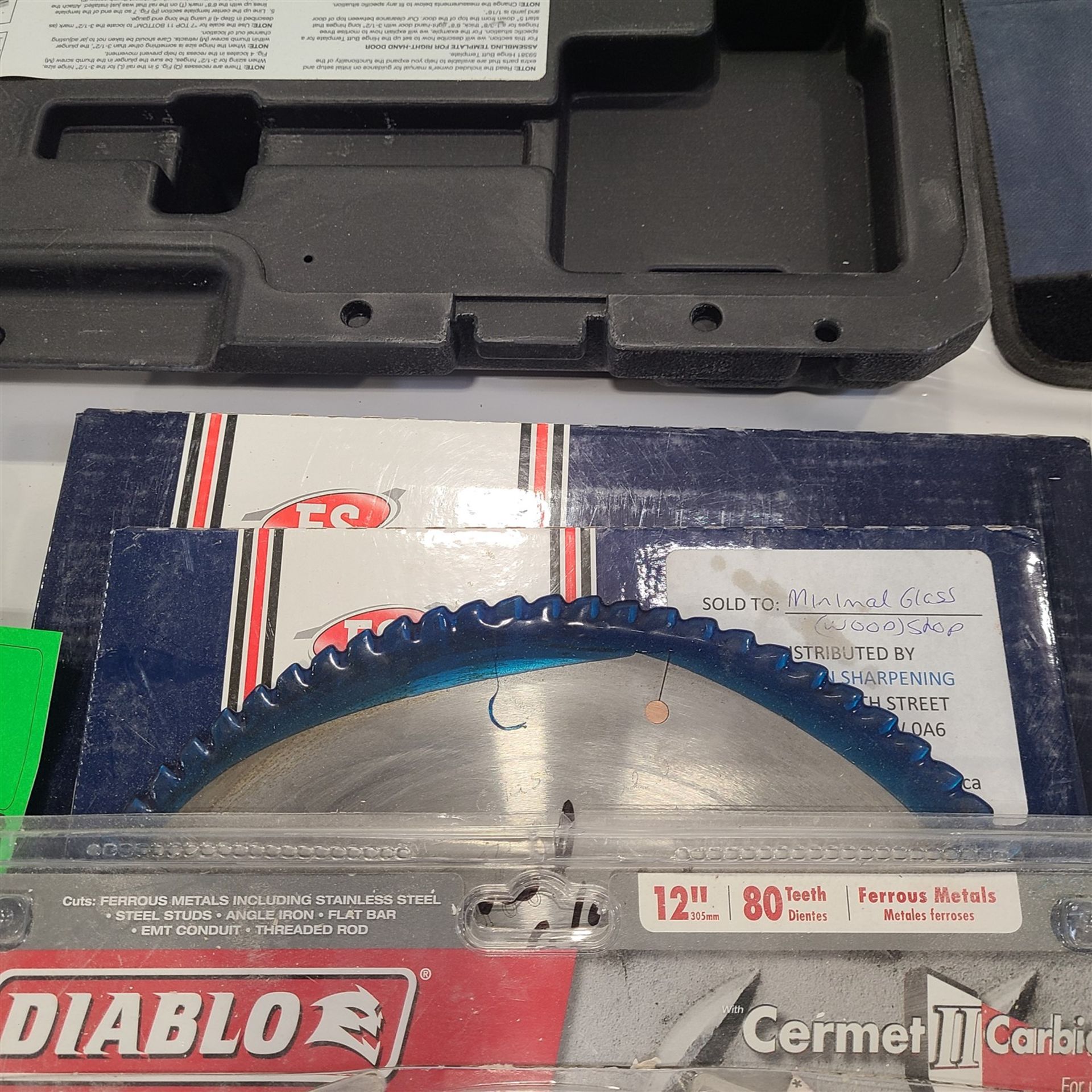 LOT OF ASSORTED SAW BLADES - Image 2 of 2