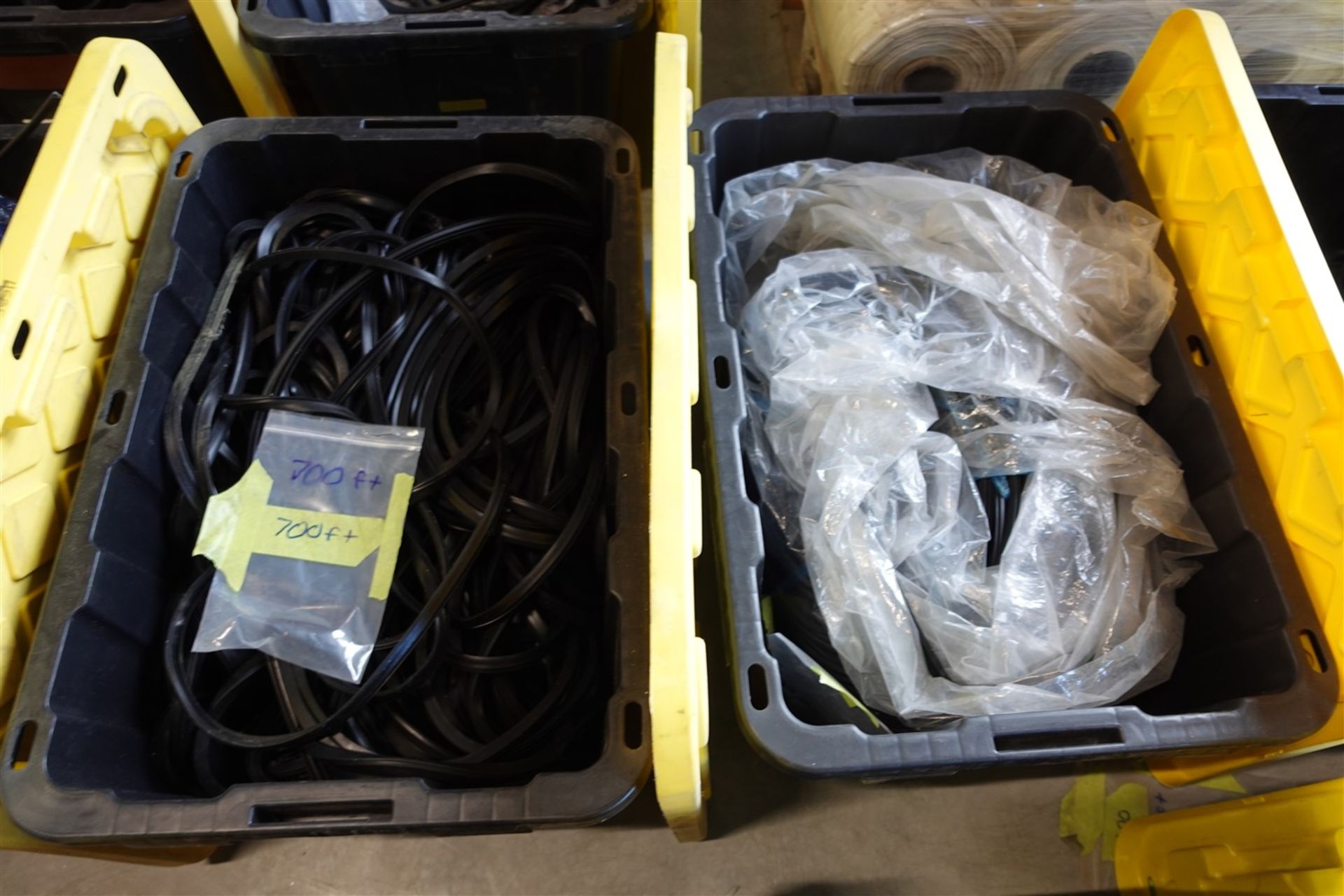 5 TOTES OF ASSORTED RUBBER WEATHER STRIPPING - Image 4 of 5