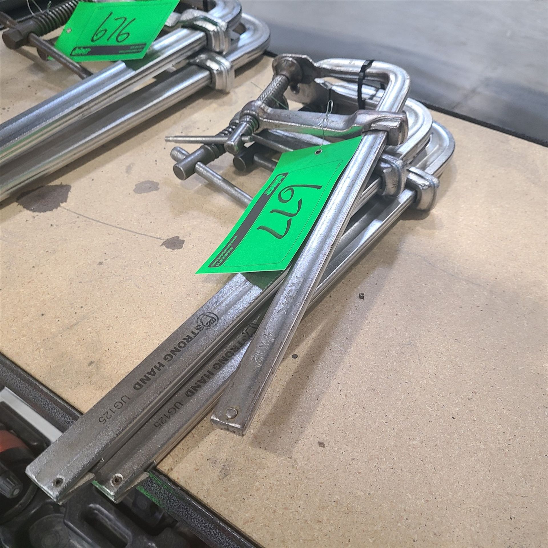 3 BESSEY CLAMPS