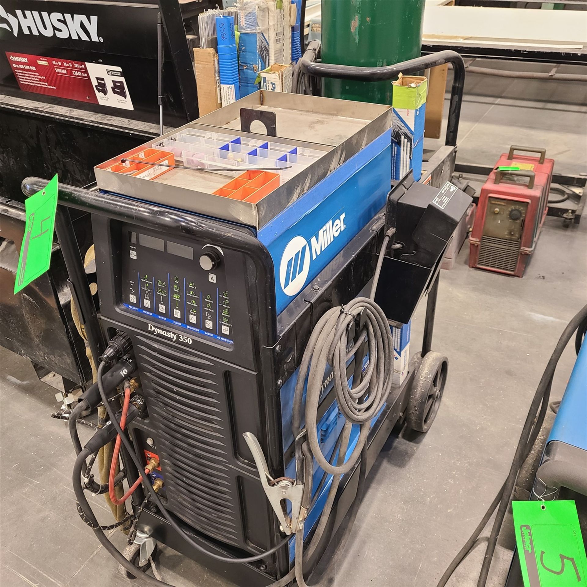 MILLER DYNASTY 350 AC/DC TIG AND STICK, WATER COOLED WELDER - Image 2 of 3