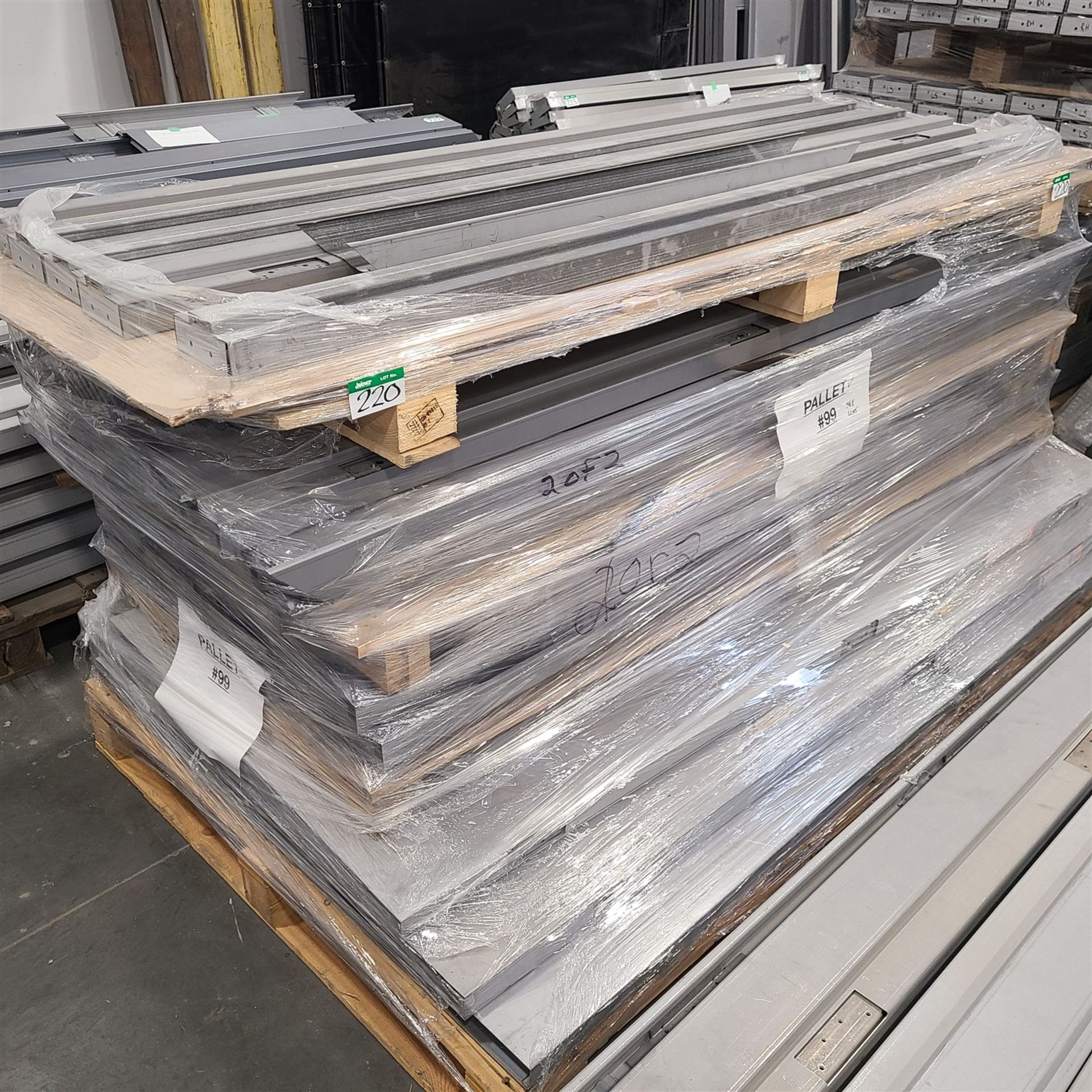 PALLET OF JAMB MATERIAL (SEE PHOTO FOR APPROX. LIST OF CONTENTS)