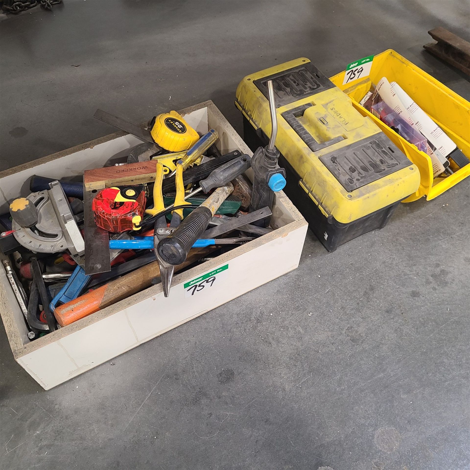 3 BOXES OF ASSORTED HAND TOOLS