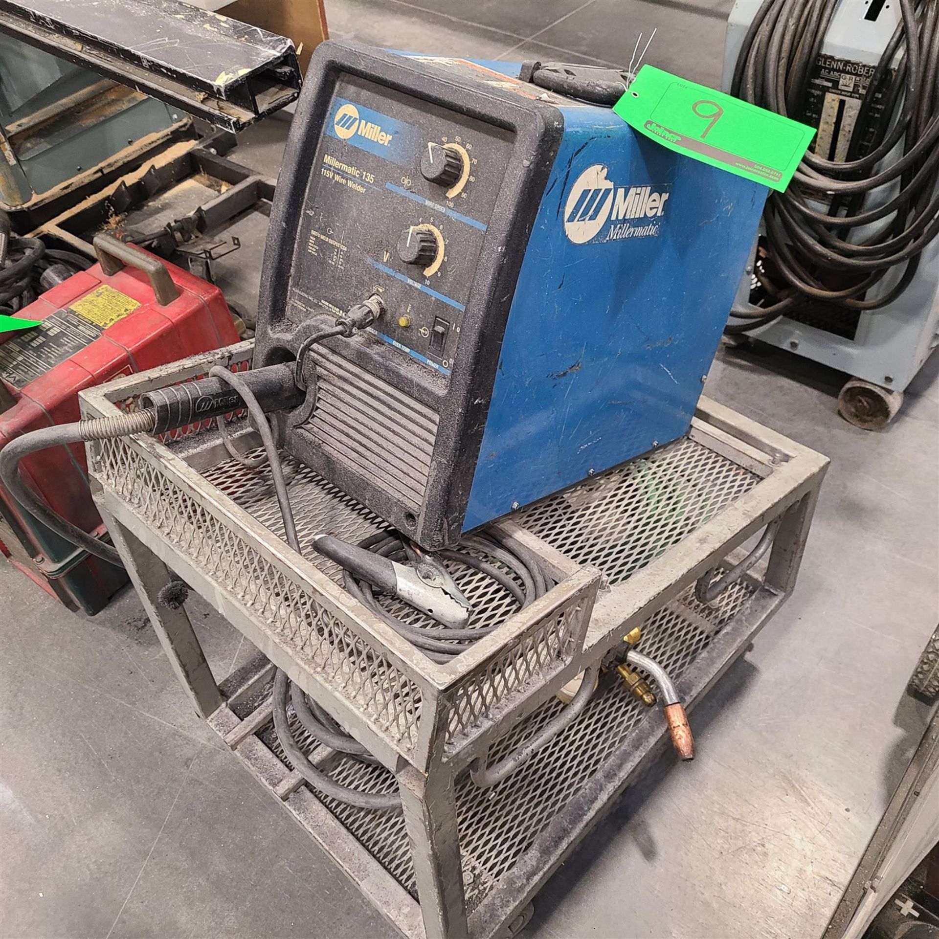 WELDER- MILLERMATIC 135 ON CART