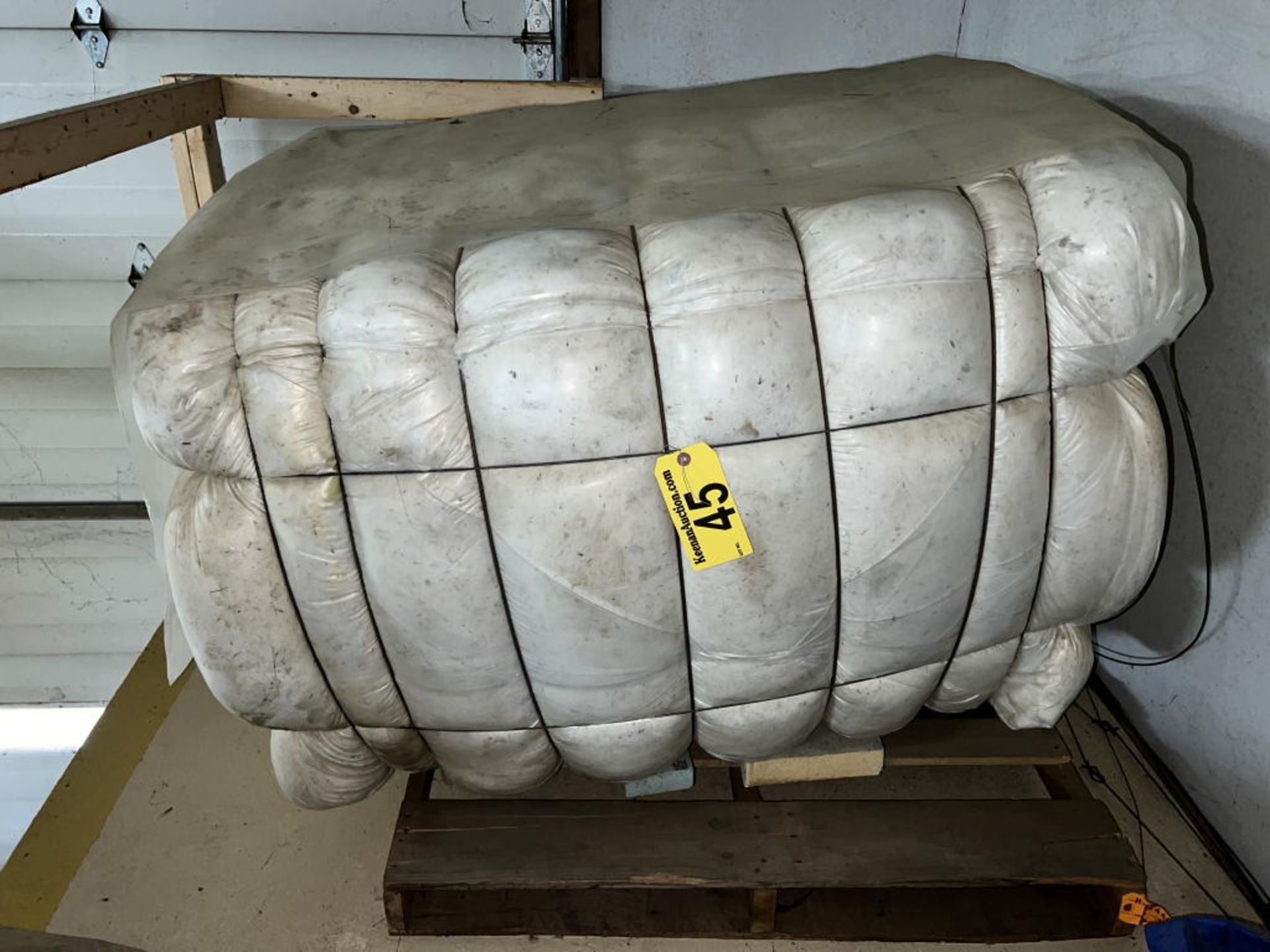 713LB. BALE OF SCOURED WOOL, 18.2 MICRON MT WOOL