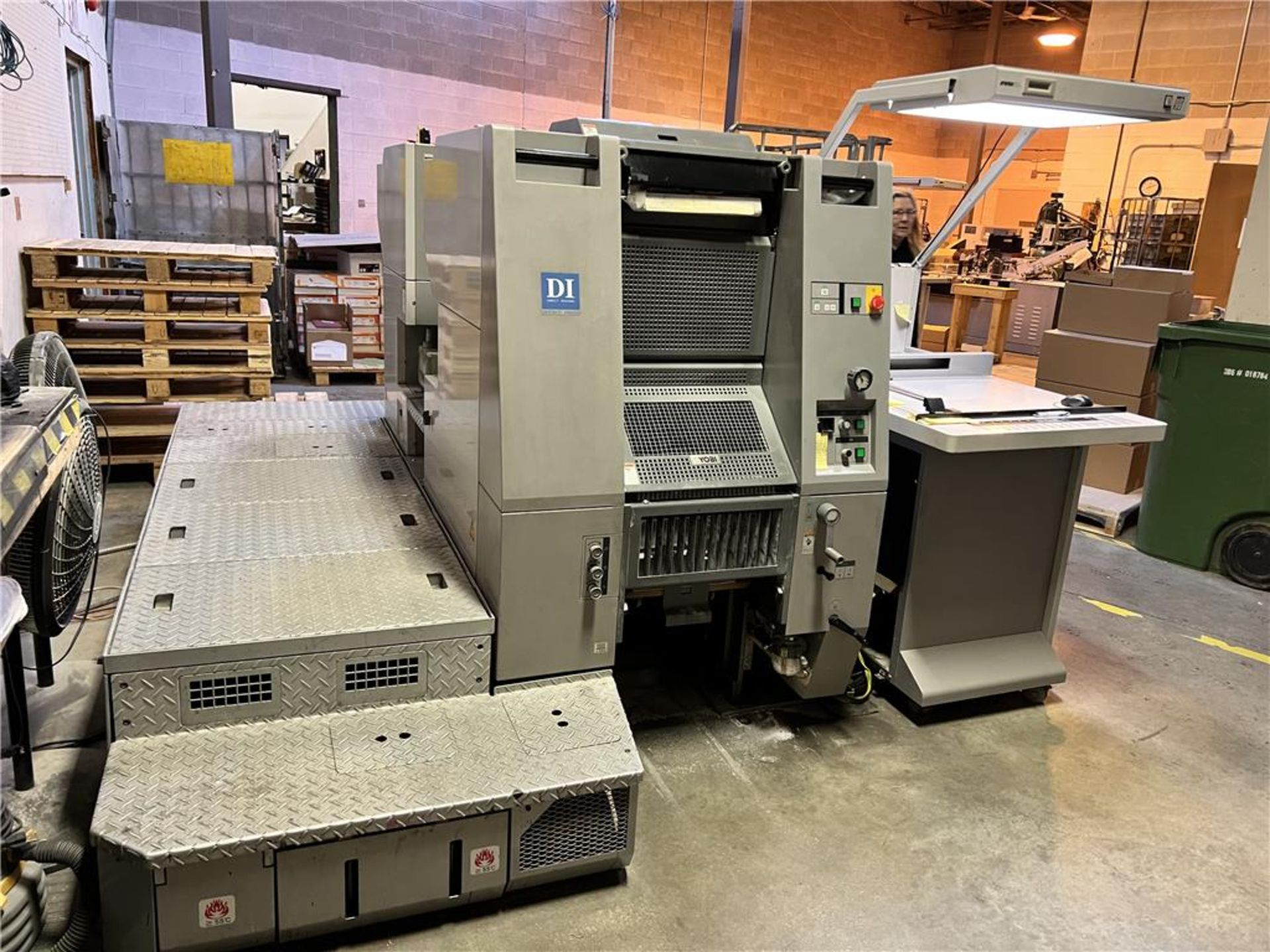 2007 RYOBI PRESSTEK MODEL 3404E-DI DIGITAL OFFSET PRINTING PRESS, 3PH, 7HP, S/N: 2508