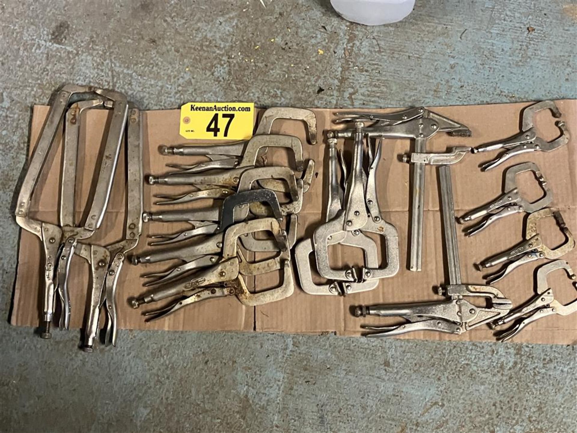 LOT OF VISE GRIP CLAMPS
