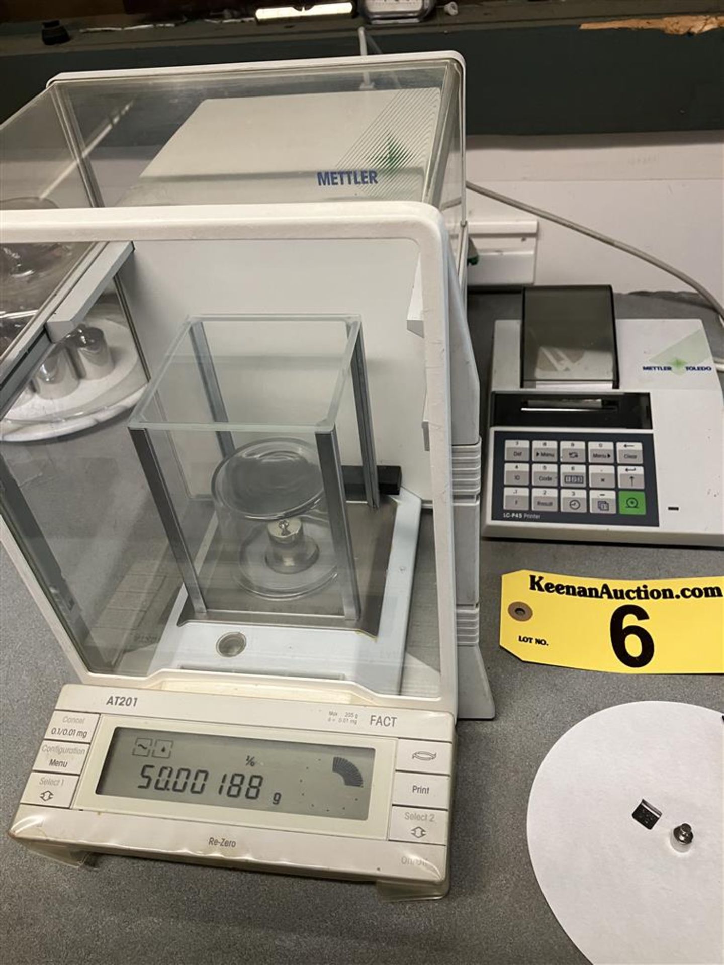 METTLER TOLEDO AT201 ANALYTICAL BALANCE