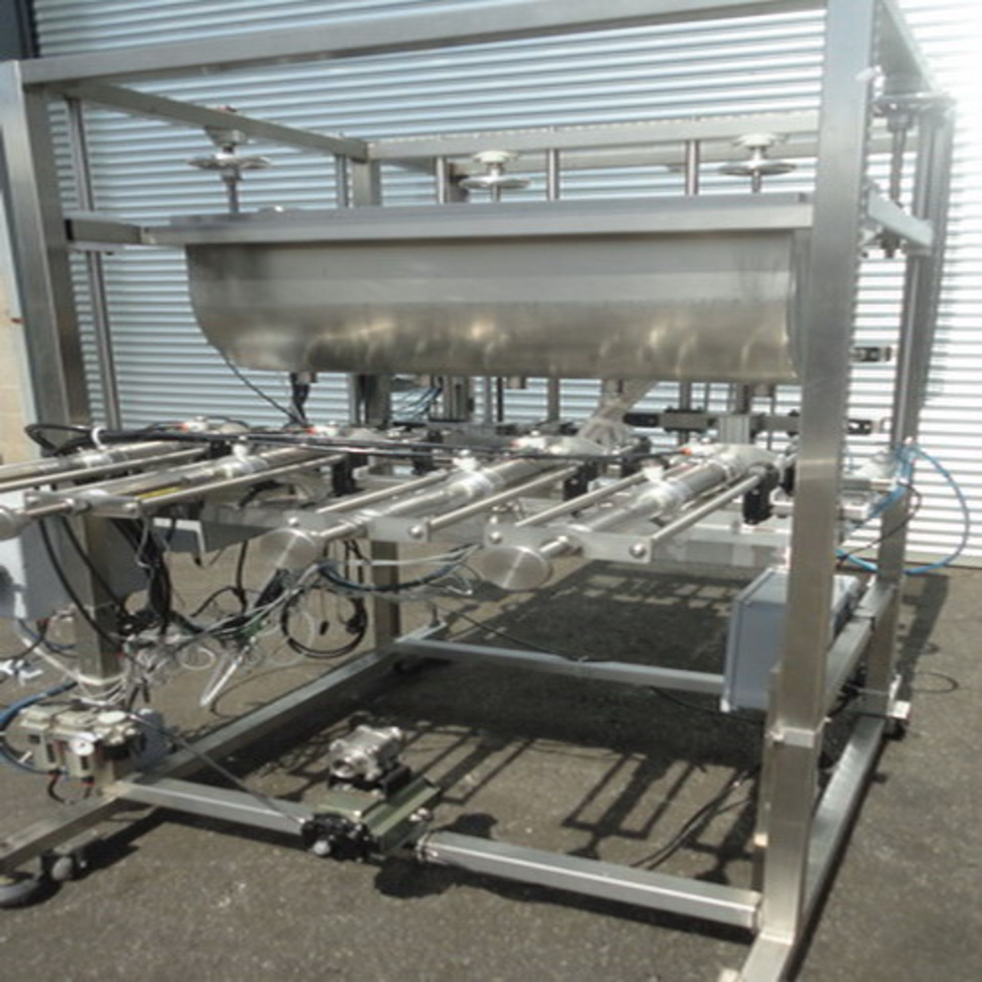 Inline Filling Systems 4-Head Straight Line Piston Filler - Image 7 of 16