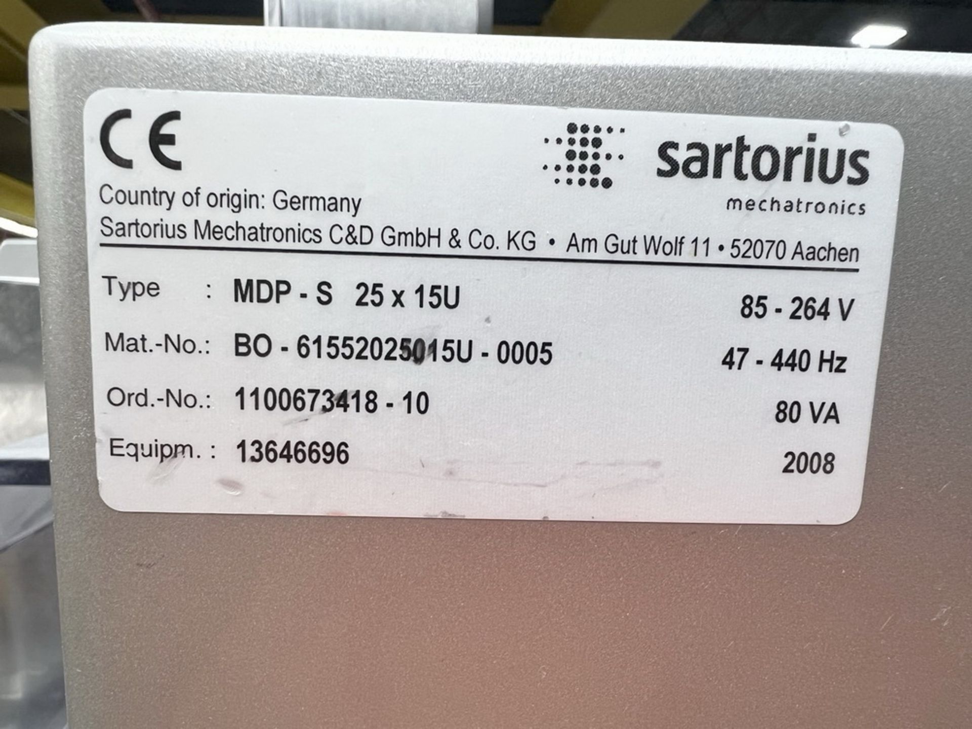 Sartorius Metal Detector and Checkweigher Combo - Bild 7 aus 12