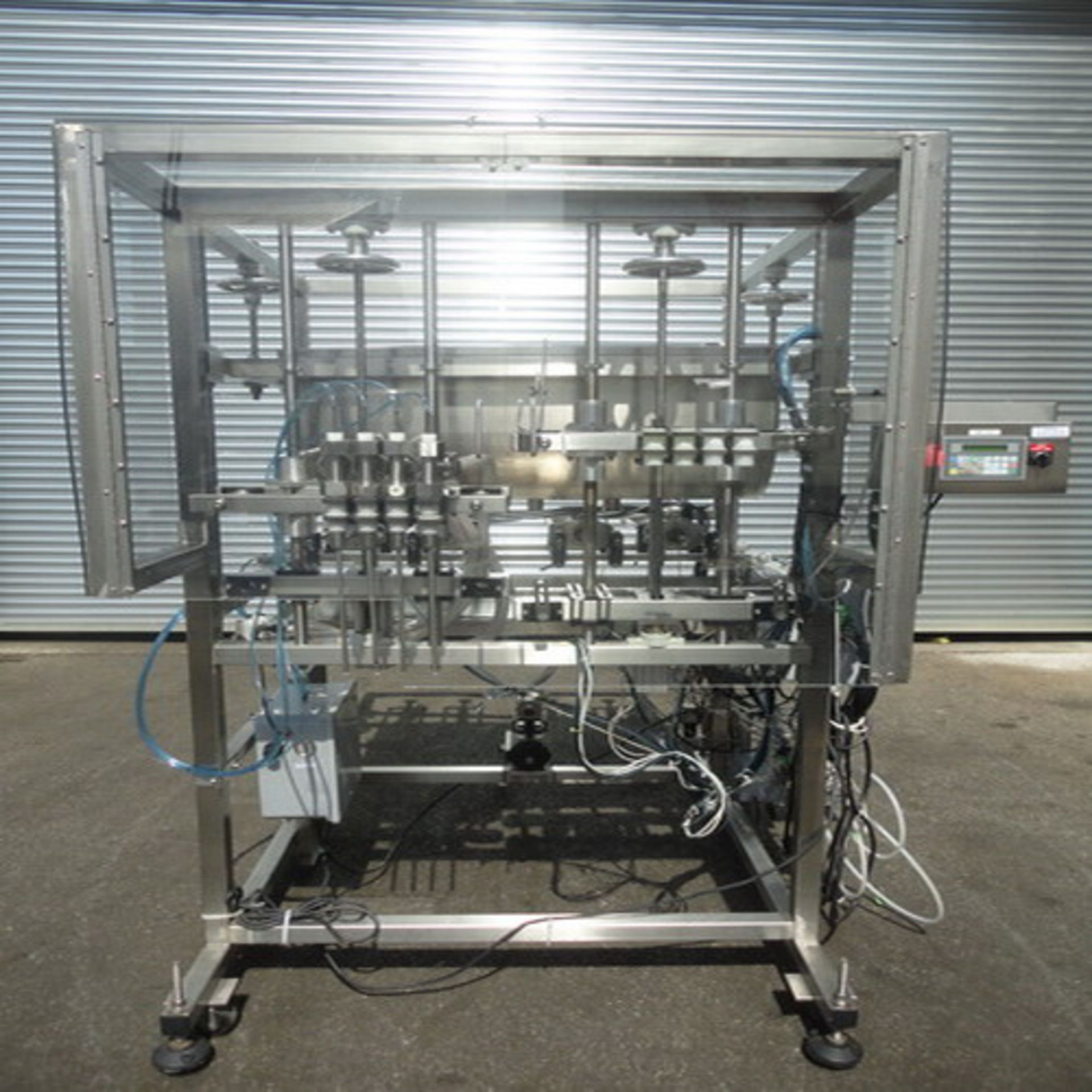 Inline Filling Systems 4-Head Straight Line Piston Filler