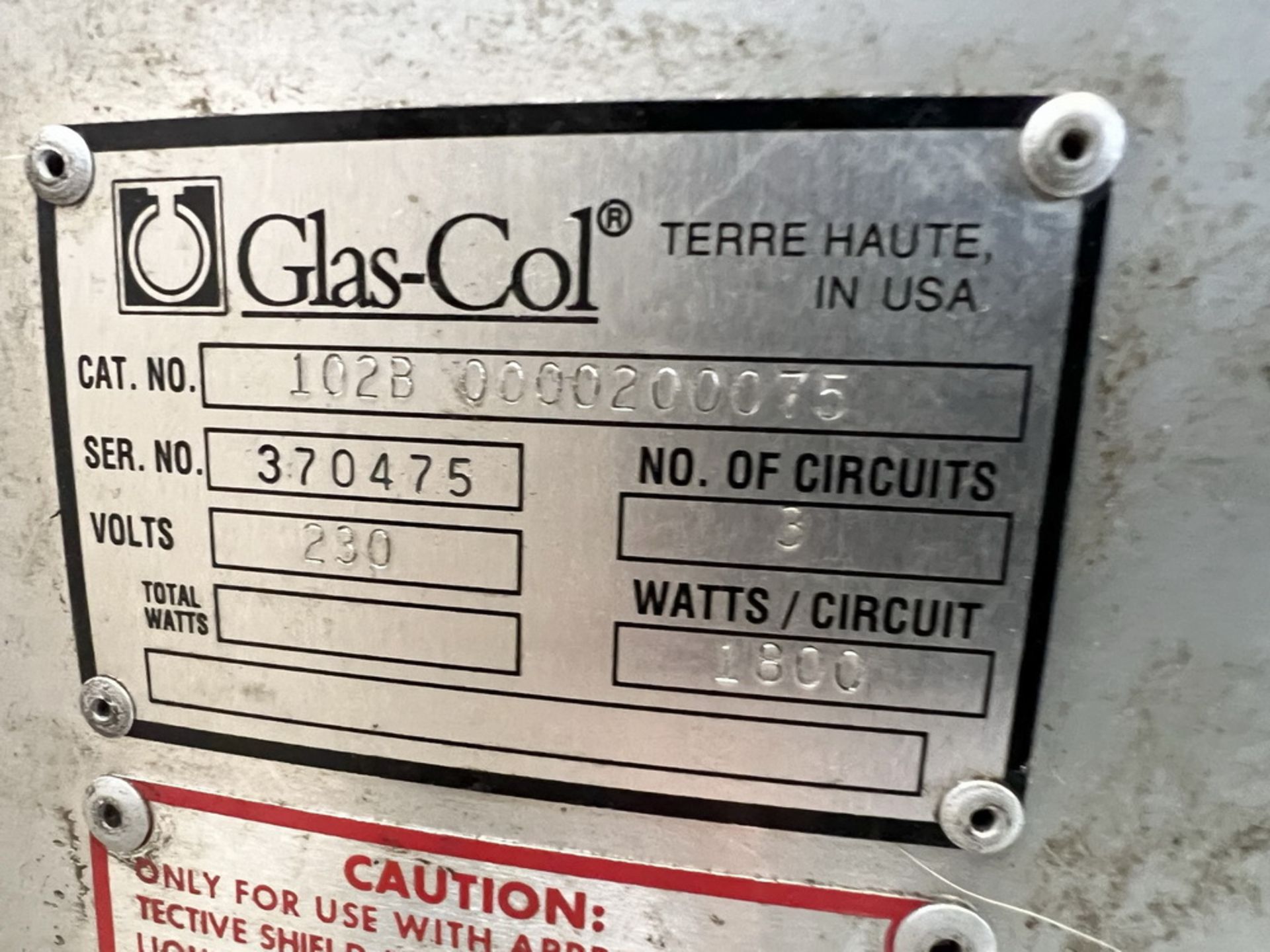 UNUSED ACE 200 Liter glass reactor W/ Glas-Col Heating mantle - Image 8 of 8