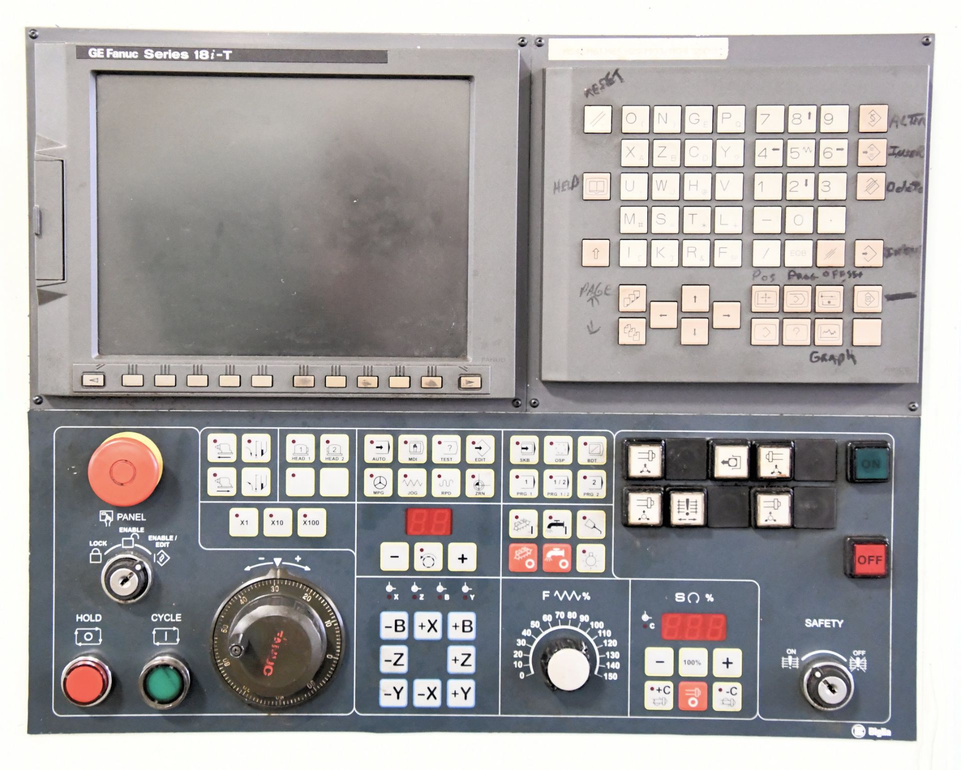 Biglia Multiflex Series B.501/S CNC Turning Center, S/n 5463 (1999), GE Fanuc Series - Image 4 of 9