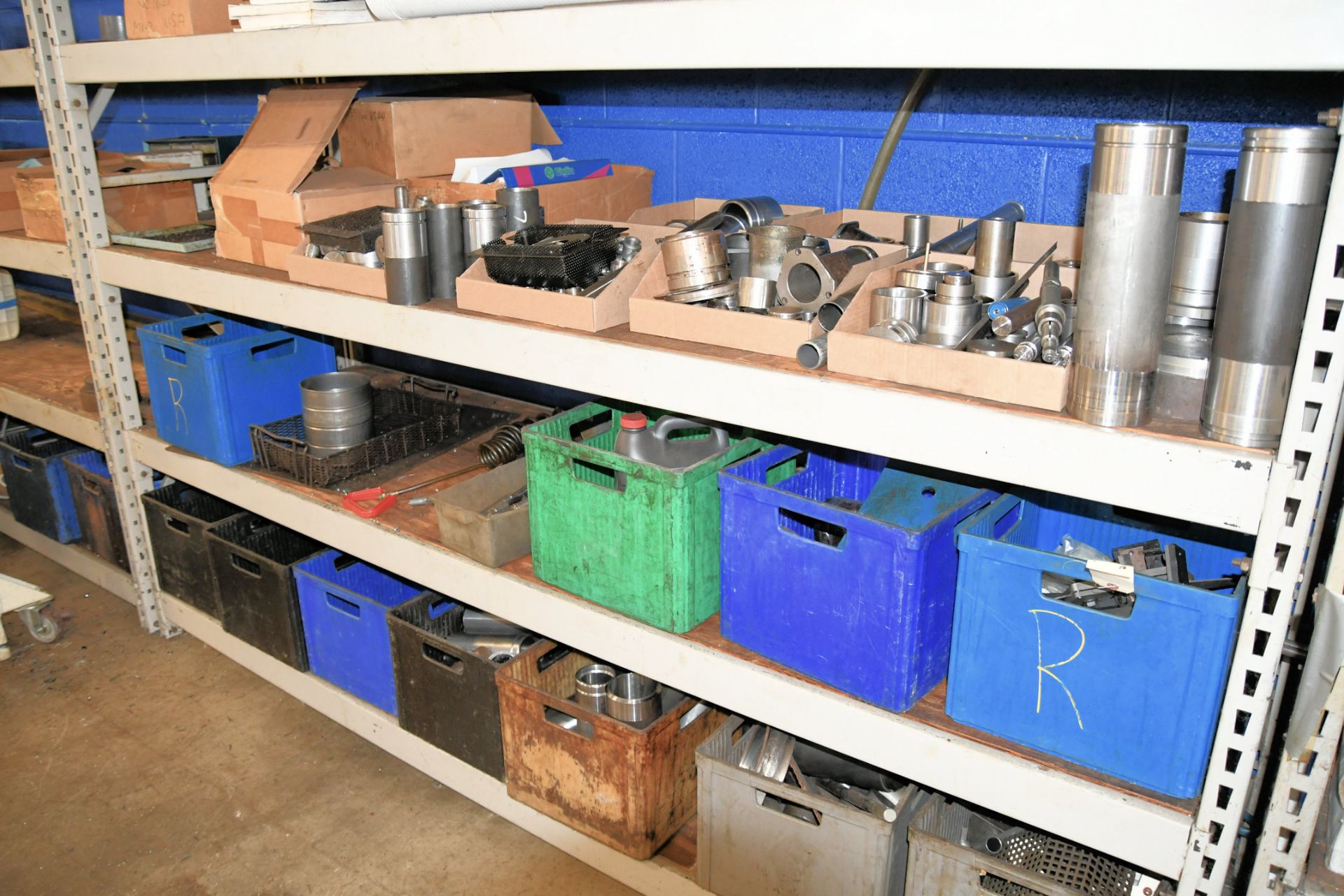 Lot-Misc. Parts in Process, Maintenance, etc. on (5) Racks, (Racks Not Included) - Image 5 of 5