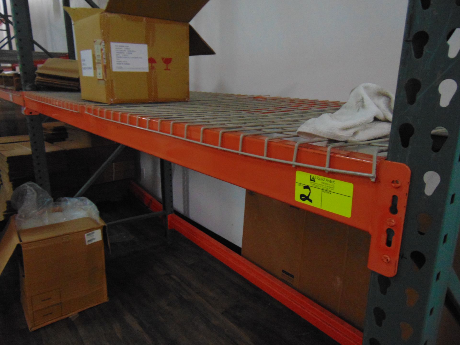 Sections of Pallet Racking: 8'W x Approx. 14' & 16'H - Image 3 of 8