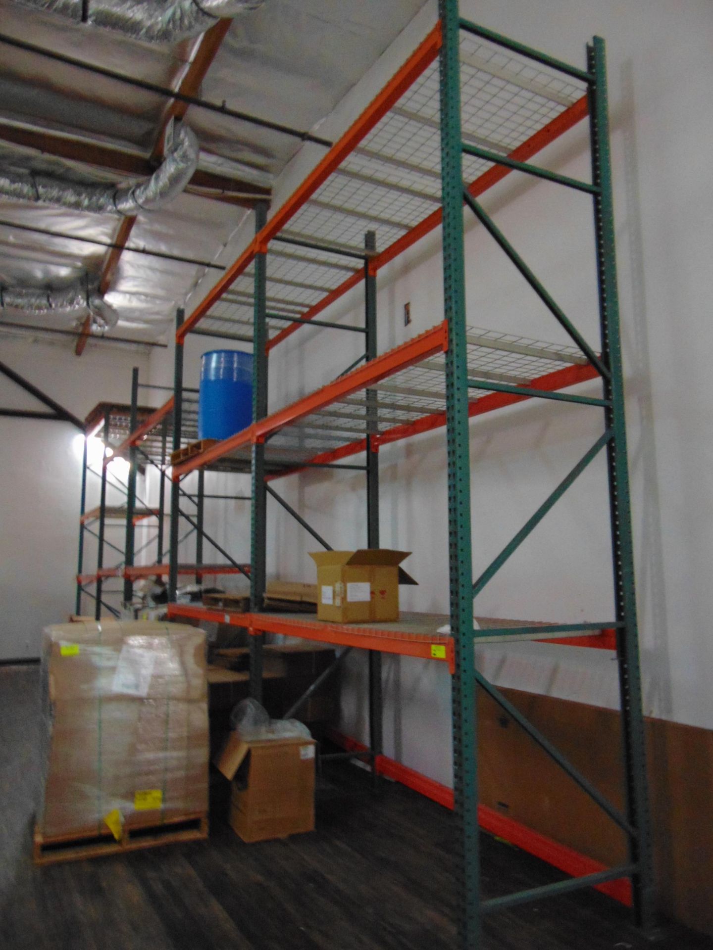 Sections of Pallet Racking: 8'W x Approx. 14' & 16'H