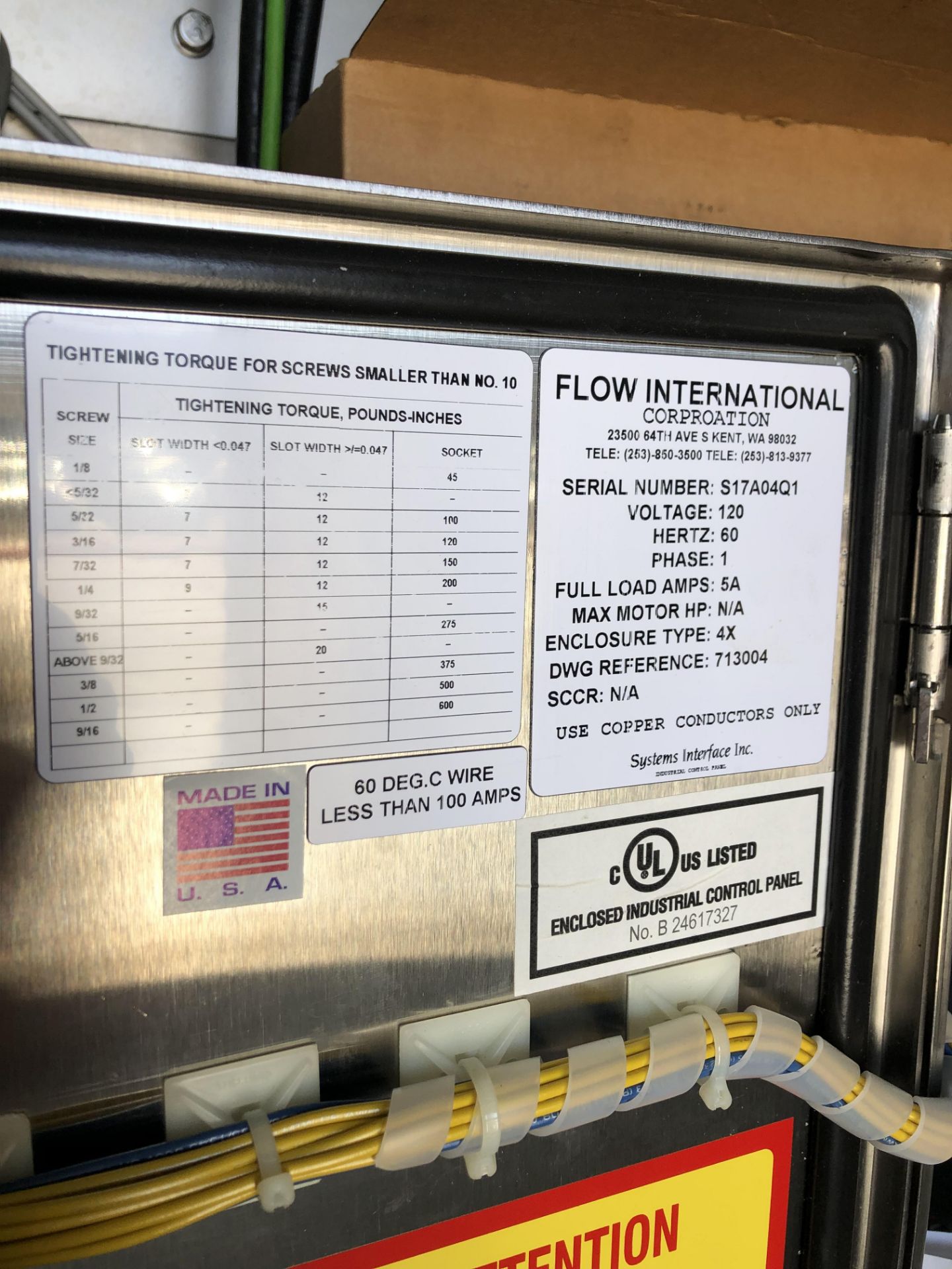 Flow International 30XQ High-Pressure Intensifier Pump - Image 49 of 54