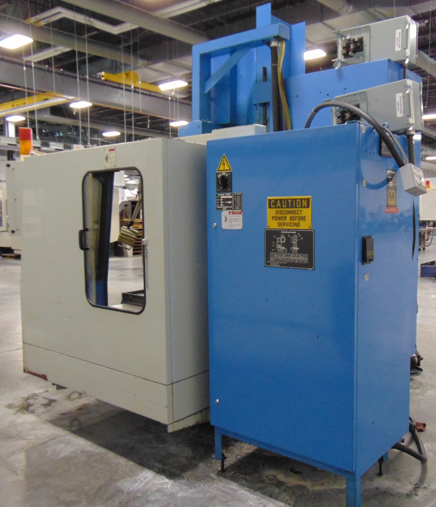 2000 YCM / SUPERMAX 3-AXIS CNC VERTICAL MACHINING CENTER - Image 9 of 9