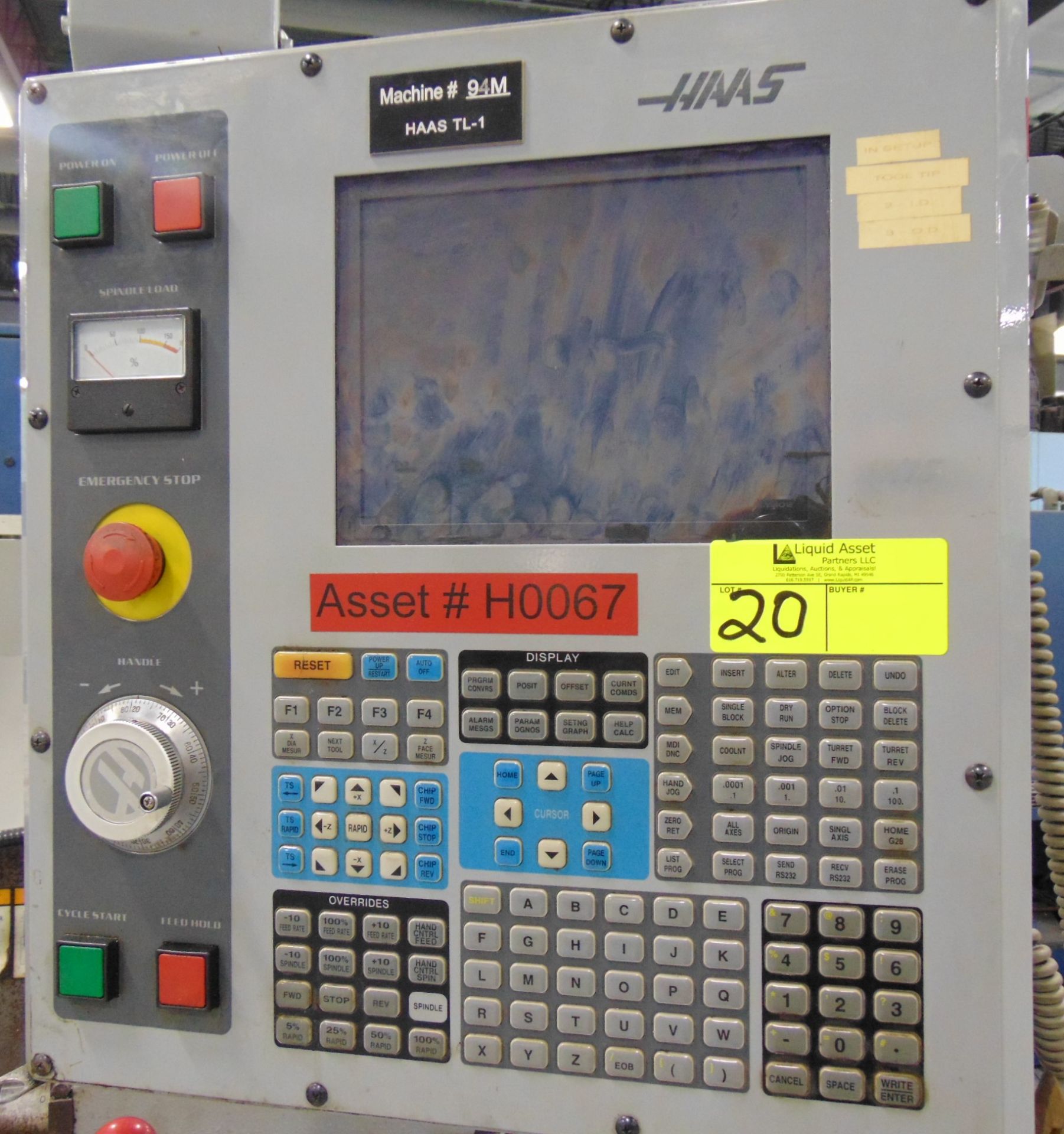 2005 HAAS 2-AXIS CNC LATHE - Image 3 of 8