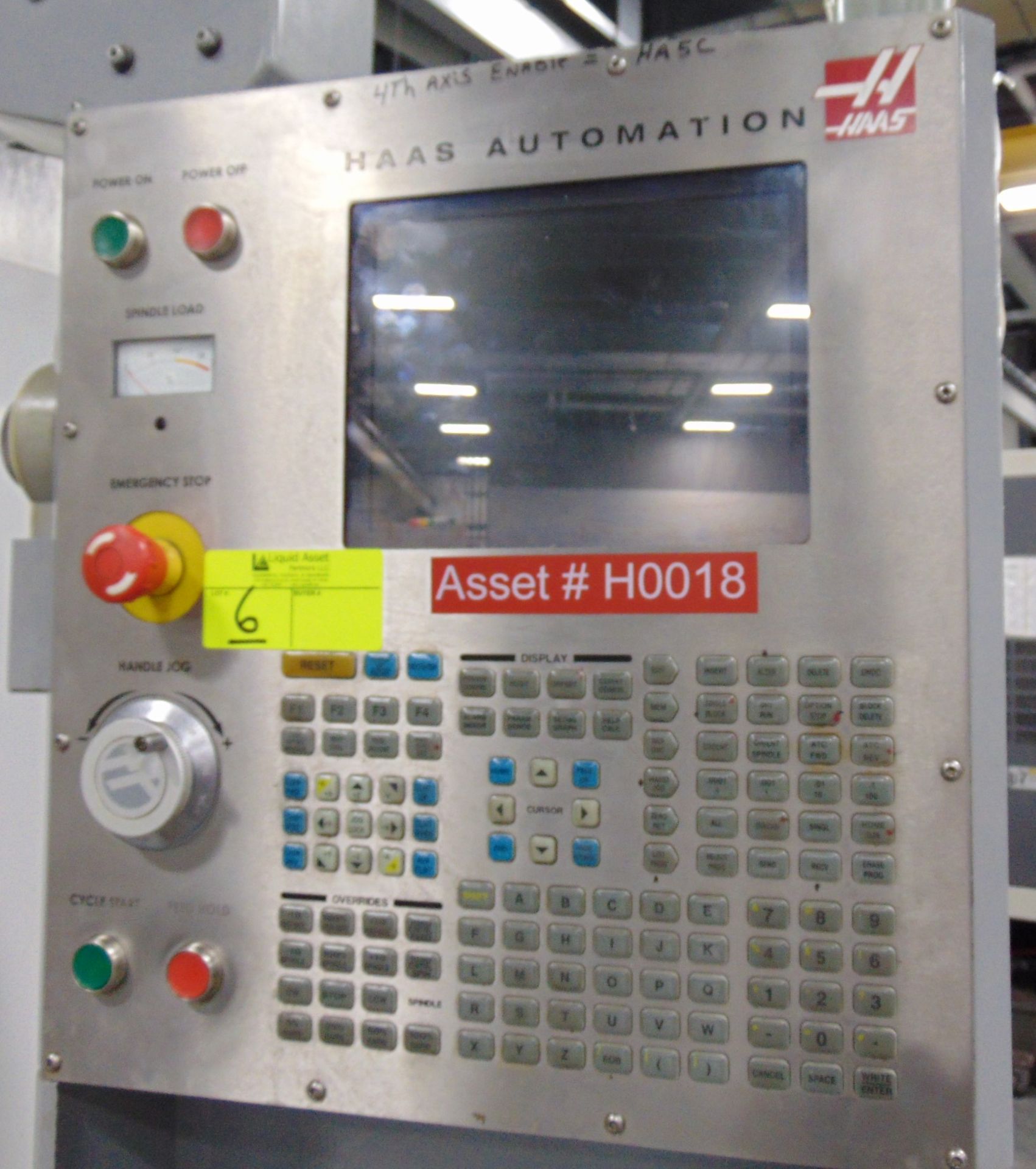 2005 HAAS 3-AXIS CNC VERTICAL MACHINING CENTER - Image 4 of 12